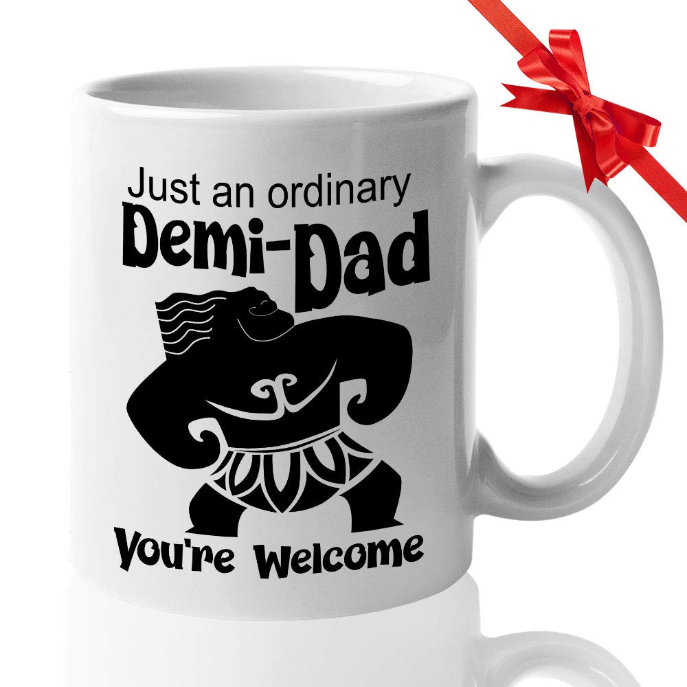 Funny Dad Coffee Mug - Bubble Hugs Daddy - Best Gift for Father, Grandpa, Uncle from Son, Daughter, Mom, Wife - Perfect for Father's Day, Birthday & Office Use
