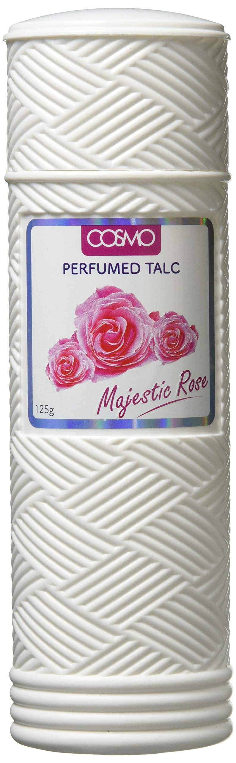 Buy COSMO Majestic Rose Talc Powder 125g | Fragrant Body Powder for Women | Perfect for Daily Use, Post-Shower & Summer Comfort