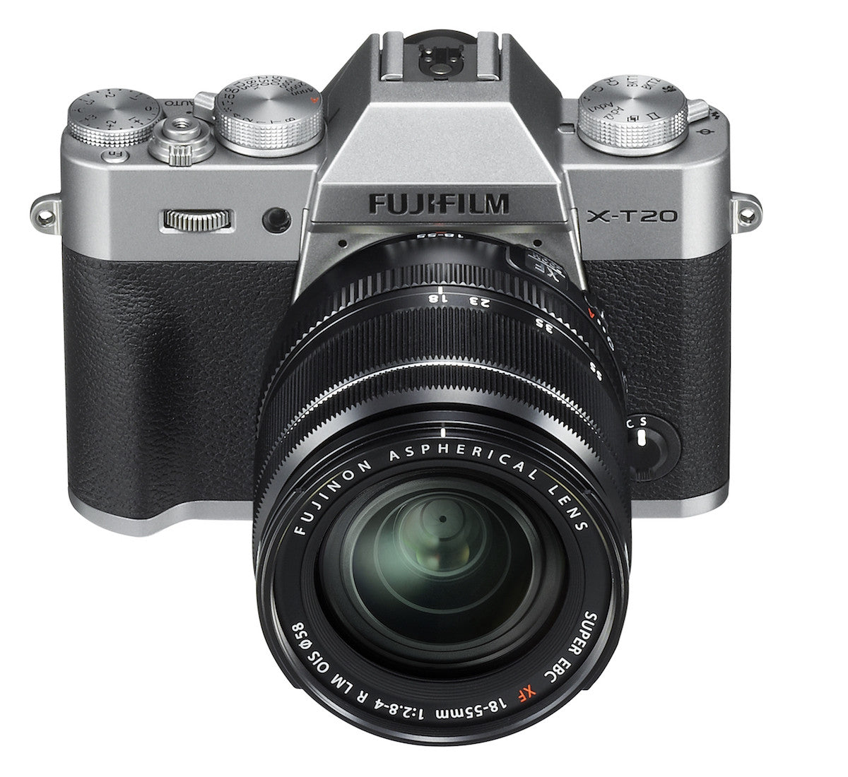 Fujifilm X-T20 Mirrorless Digital Camera with XF 18-55mm f/2.8-4 Lens Kit (Silver) - Perfect for Travel Photography, Vlogging & Street Shooting