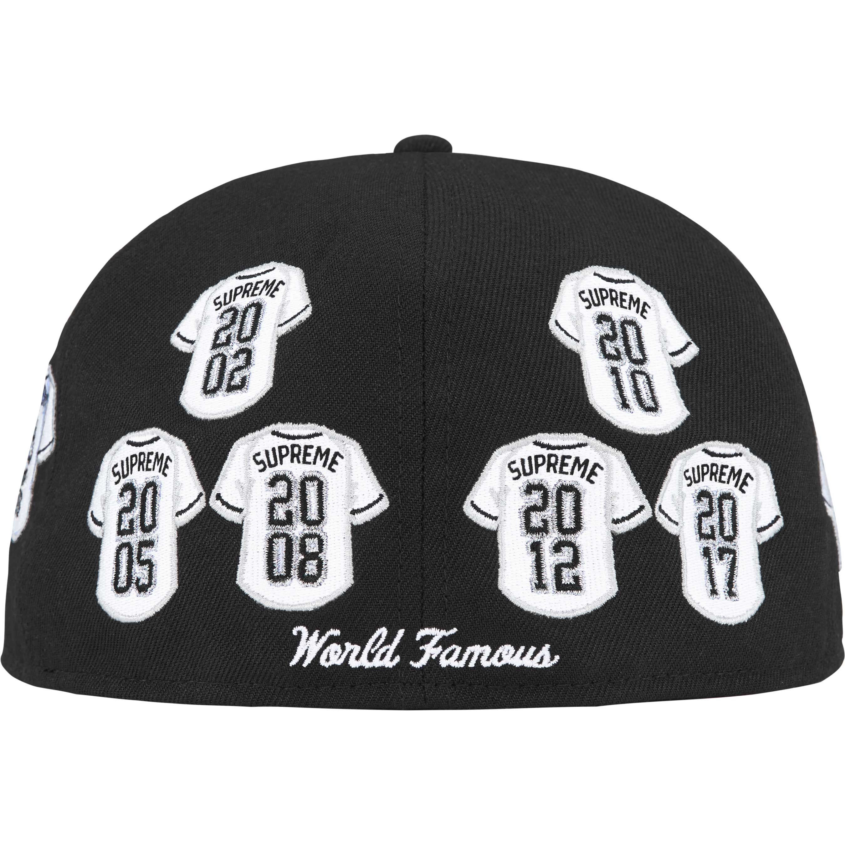 Supreme Box Logo New Era Jersey - Black - Official Streetwear for Urban Fashion & Sports Fans