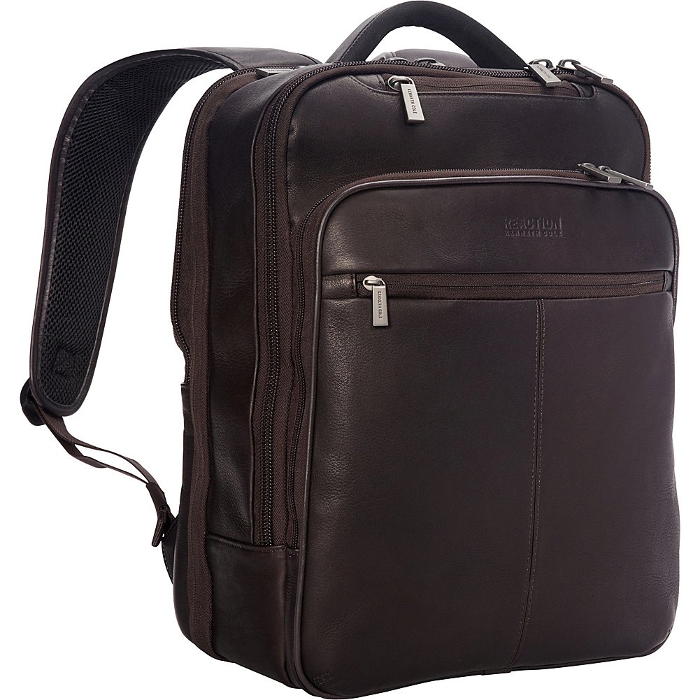 Kenneth Cole Reaction Manhattan Messenger Bag for Men - Stylish Shoulder Satchel & Convertible Backpack - Perfect for Work, Travel & Daily Commute