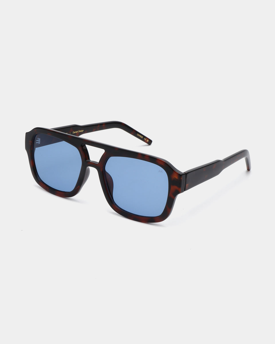A. Kjaerbede Kaya Sunglasses in Demi Tortoise - Stylish UV Protection Shades for Women, Outdoor Activities & Beach Fashion