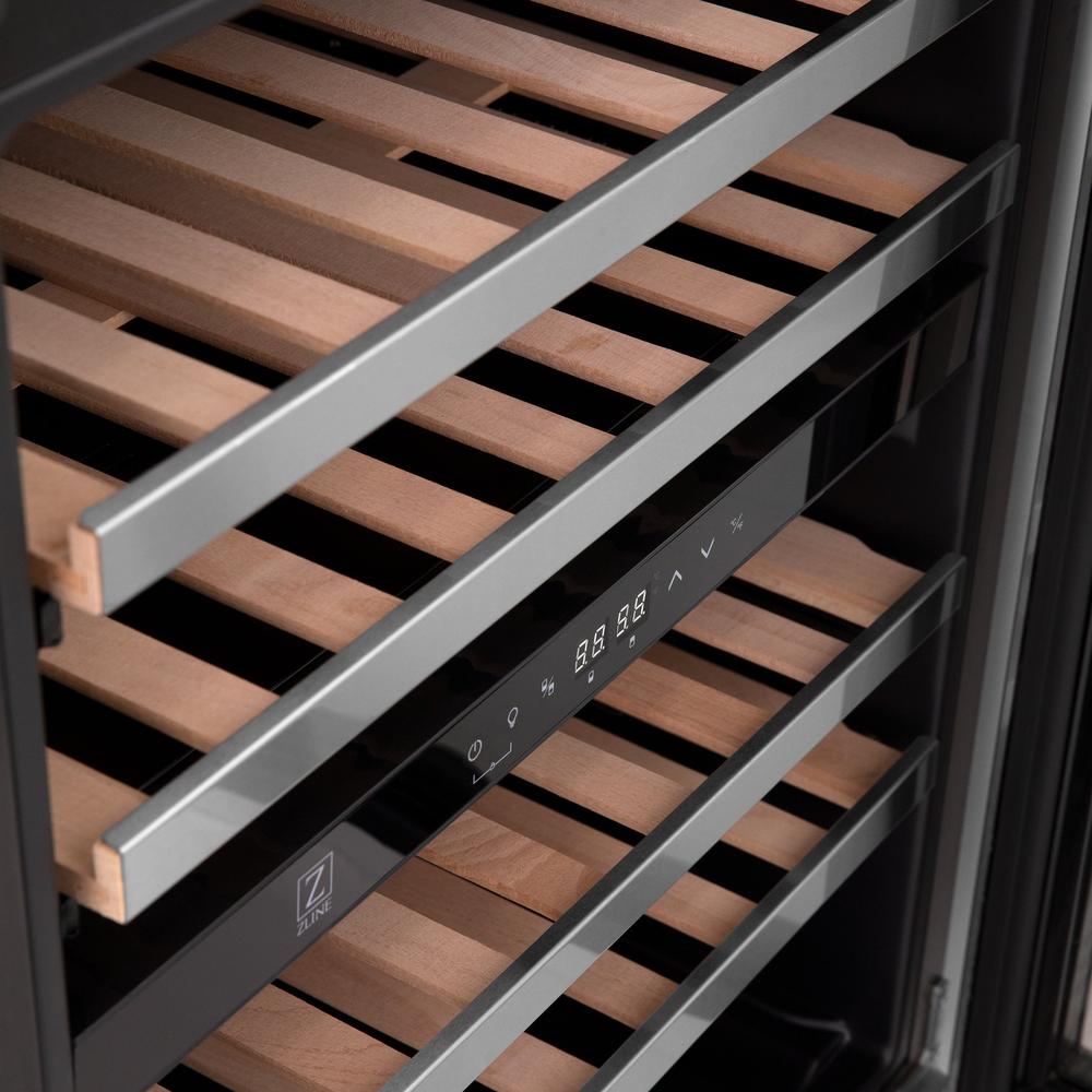 ZLINE 48-Inch Stainless Steel Dual Fuel Range Kitchen Package with Range Hood, Microwave Drawer, Dishwasher & Wine Cooler - Professional Grade Appliances for Modern Kitchens | Perfect for Home Chefs & Entertaining Guests