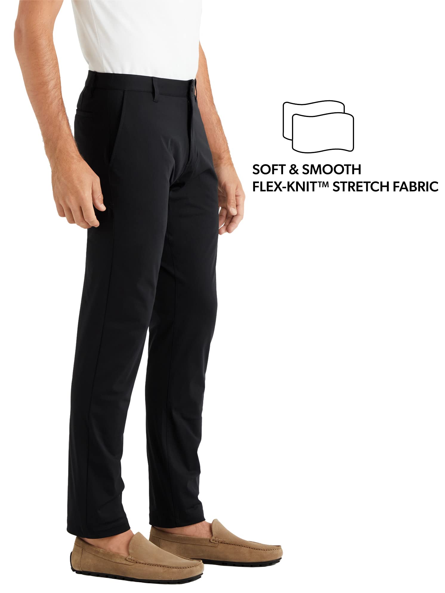 Rhone Men's Commuter Pants - Premium Stretch Travel & Work Pants for Business Casual & Outdoor Activities