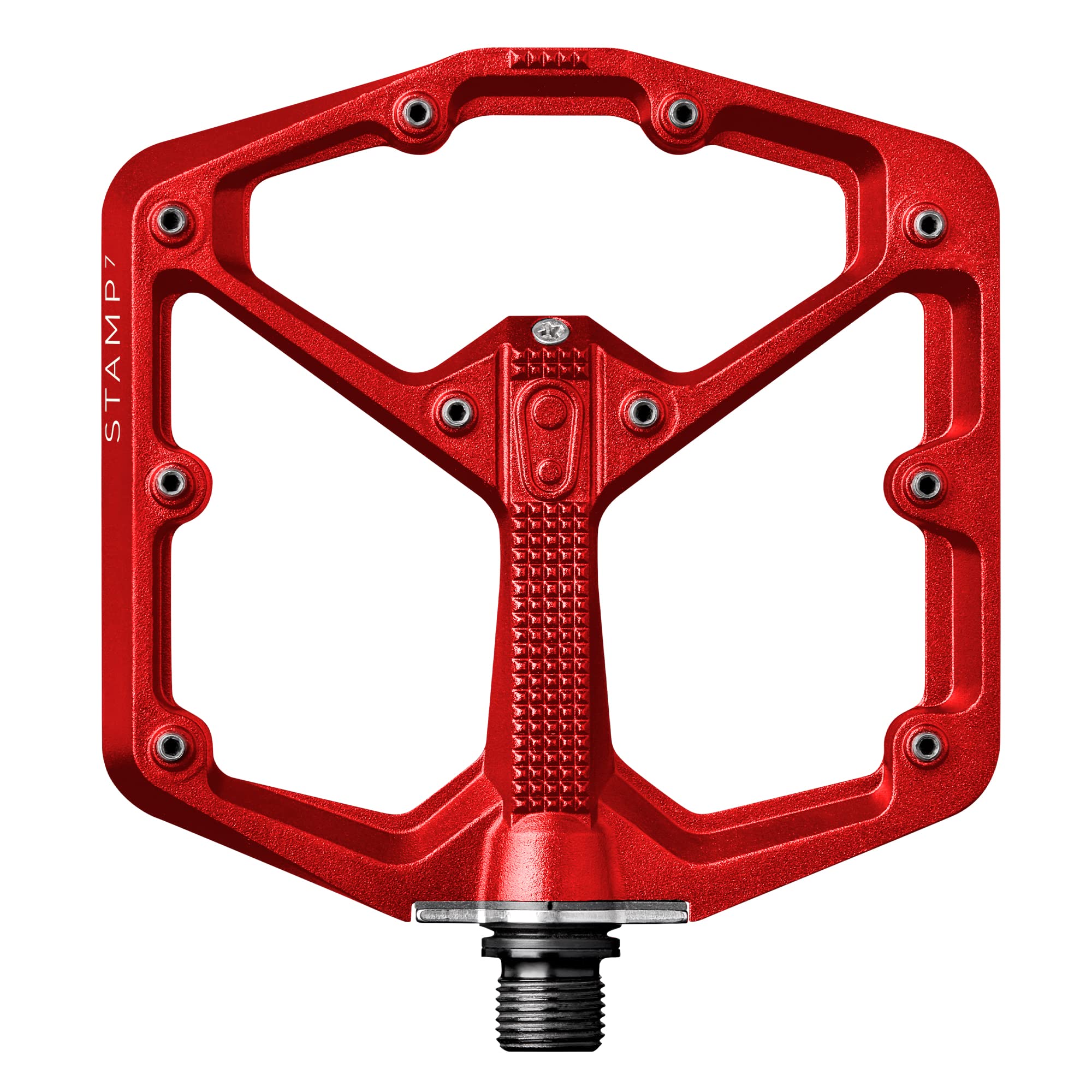 Crankbrothers Stamp Flat MTB Pedals - Lightweight & Durable Bike Pedals for Mountain Biking | Size-Specific Design for Optimal Performance | Perfect for Trail Riding, Downhill & Enduro Cycling