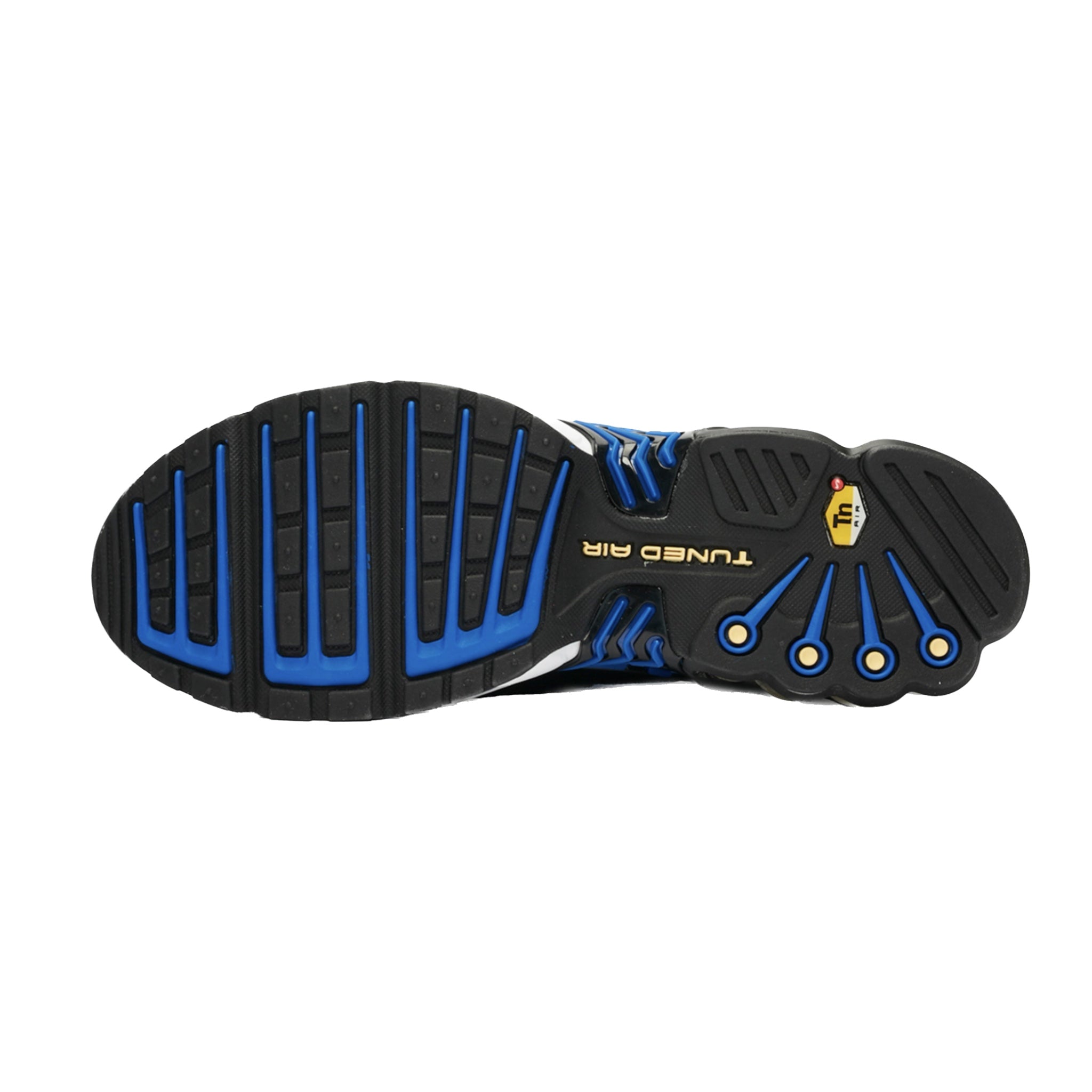 Nike Air Max Plus III Running Shoes - Hyper Blue/Dynamic Yellow/Black for Men | Comfortable Cushioned Sneakers for Running, Gym & Casual Wear