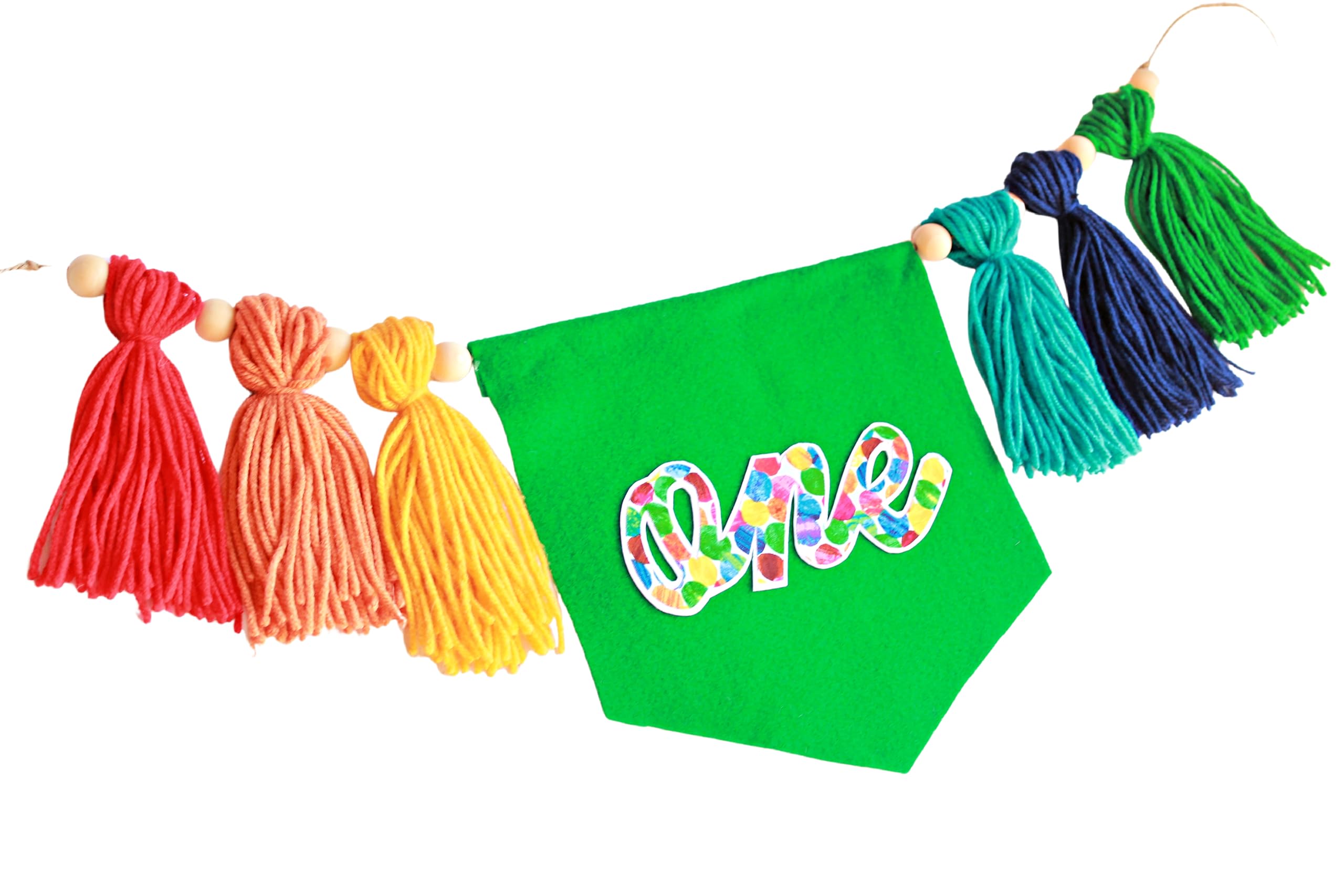 Premium Caterpillar High Chair Banner - 1st Birthday Party Decor, Caterpillar Garland & Party Banner Set for Baby Shower & Birthday Celebrations - Perfect for Nursery Decor & Themed Parties