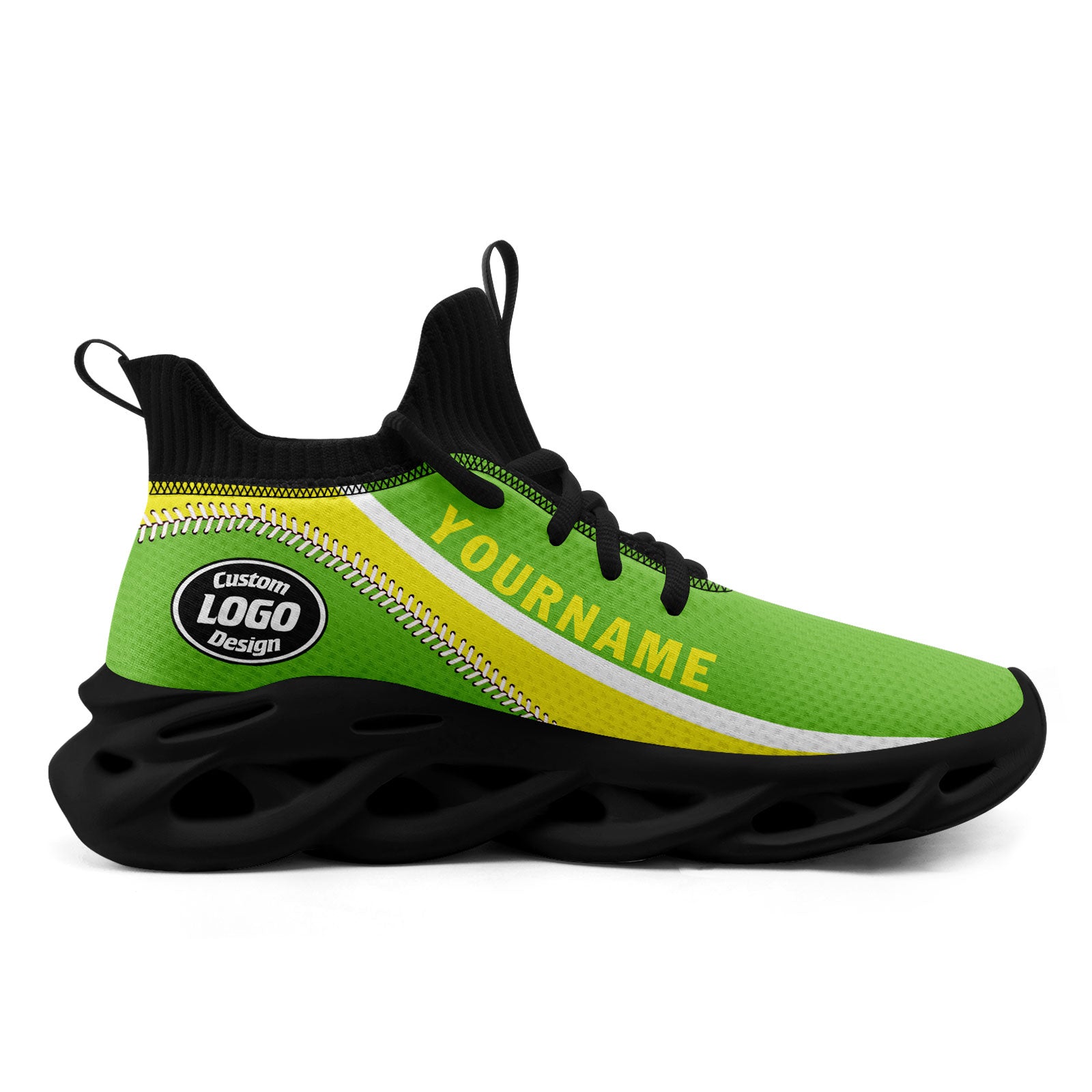 Custom Maxsoul Personalized Sneakers - Breathable Comfort Shoes for Men & Women (Style FN030A D028015) - Perfect for Running, Gym Workouts & Casual Wear