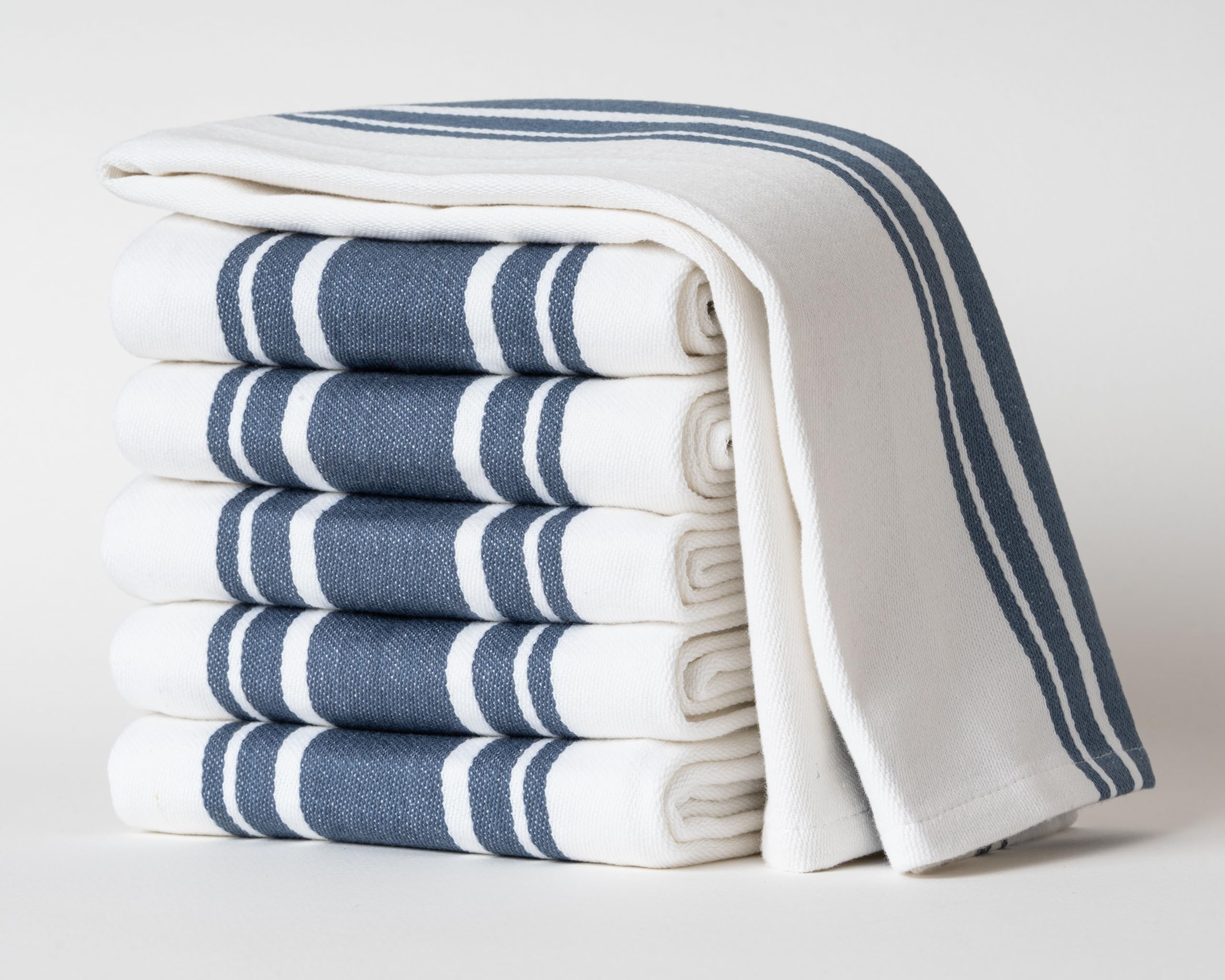 Premium Cotton Kitchen Towels Set of 6 - Extra Large 20