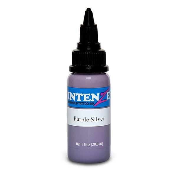 Intenze Purple Silver Tattoo Ink - Professional Body Art Pigment for Tattoo Artists & Permanent Makeup | Ideal for Tattoo Studio, Cosmetic Procedures & Artistic Designs