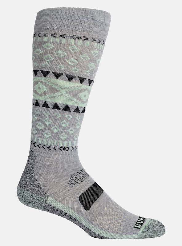 Burton Women's Performance Lightweight Hiking Socks - Moisture Wicking & Breathable for Outdoor Activities, Running, and Travel
