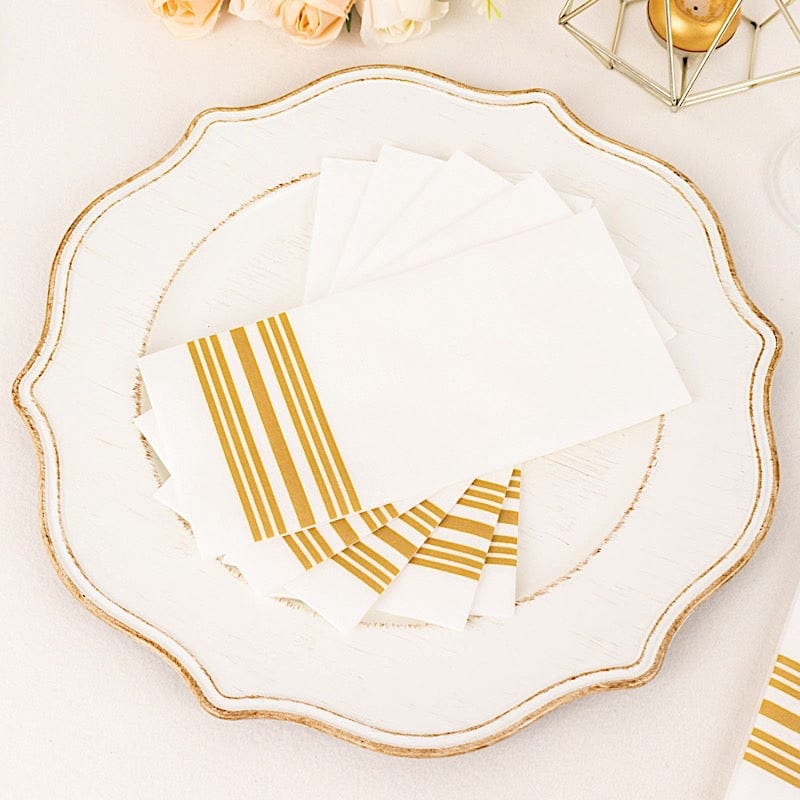 Premium 20-Pack Airlaid Paper Lunch Napkins - Soft, Absorbent & Eco-Friendly for Parties, Picnics & Everyday Dining