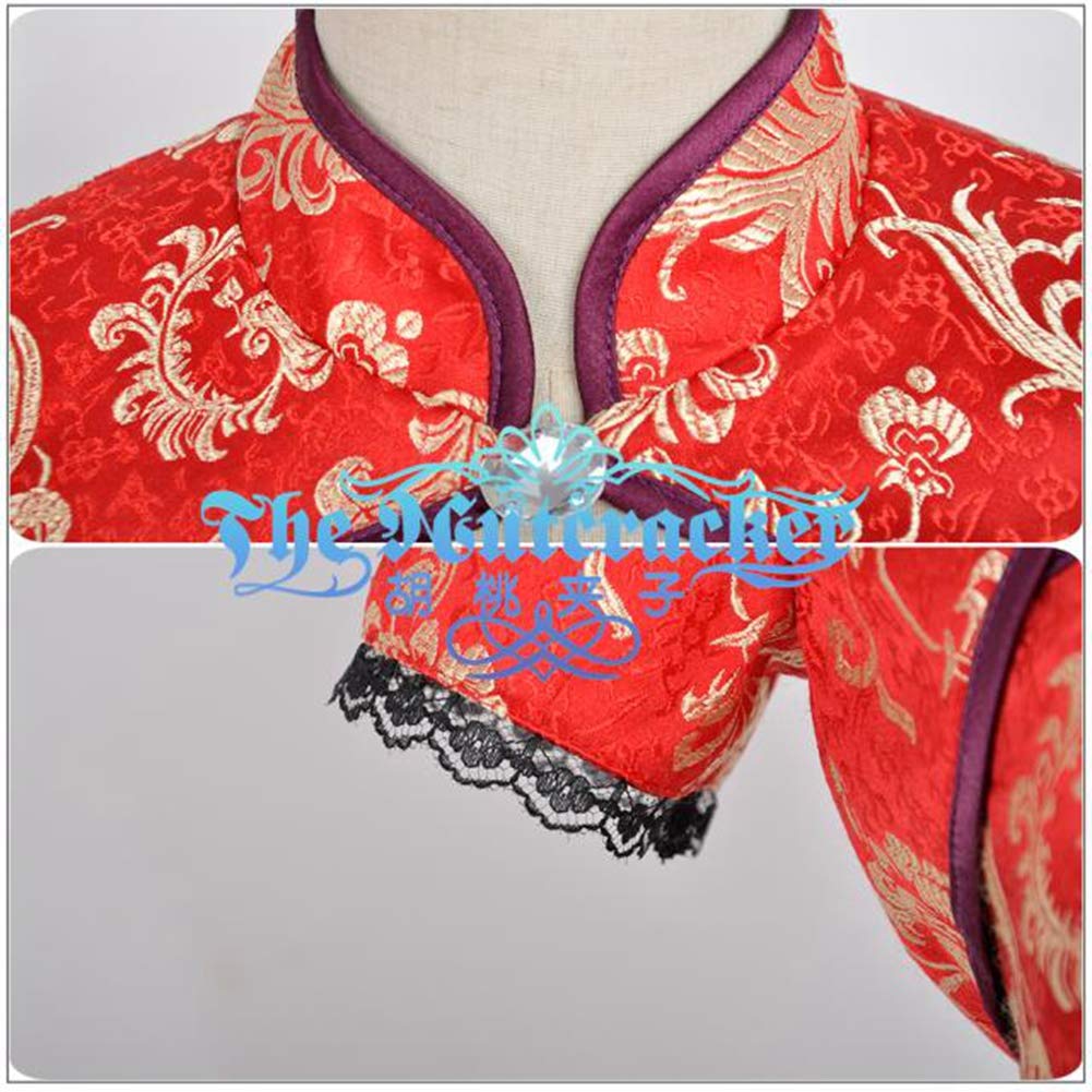 Erina Nakiri Cosplay Costume - Custom Made Cheongsam Dress for Christmas, Halloween & Carnival Parties | Perfect for Anime Conventions & Themed Events