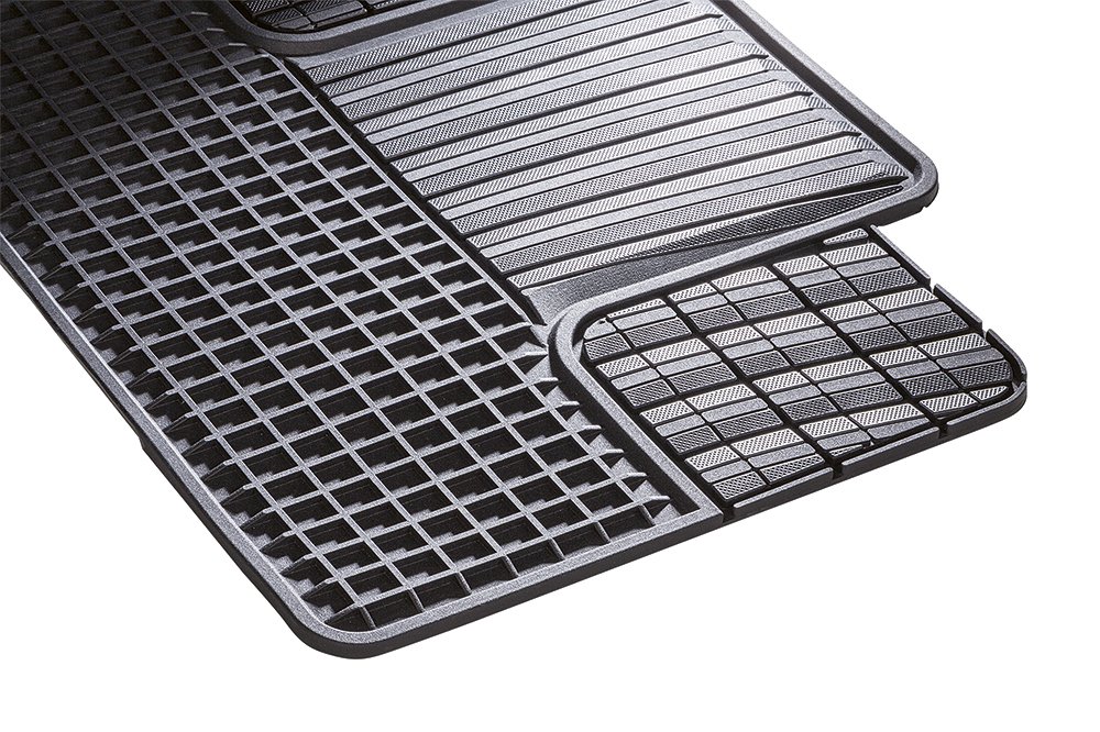 Monza AB1 280420 All-Weather Car Mats - 4pc TPE Set for Cars & SUVs