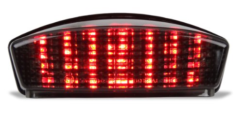 Smoke Lens V2 Sequential LED Tail Lights for 1994-2008 Ducati Monster - Enhanced Visibility & Style for Night Riding and Urban Commuting
