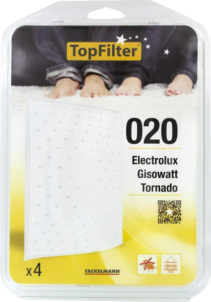 Tornado Vacuum Cleaner Bags - 80 Pack Non-Woven Dust Bags (30x26x0.1cm) - Compatible with Tornado Vacuums - Ideal for Home Cleaning & Pet Hair Removal