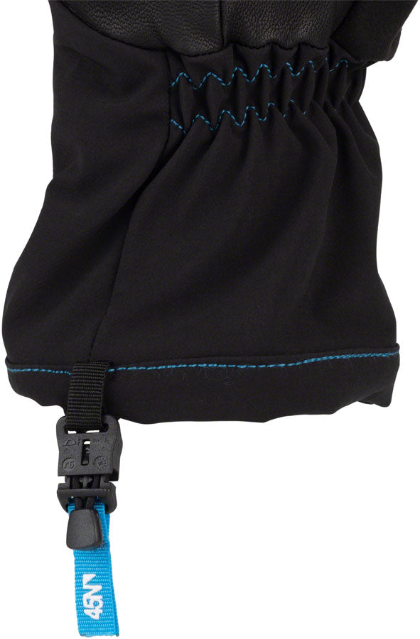 45NRTH 2024 Sturmfist 4 Lobster Style Winter Gloves - Black, Medium Size | Waterproof & Windproof for Snowboarding, Skiing & Cold Weather Activities