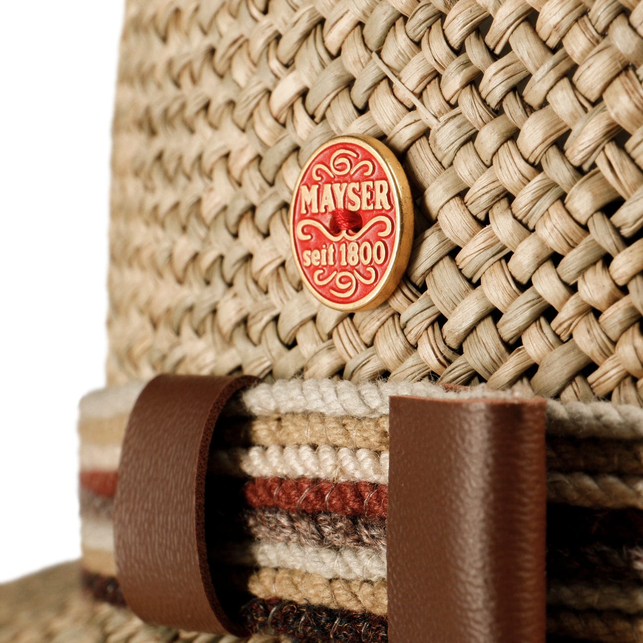 Stylish Mayser Calas Straw Hat for Women - Breathable Summer Sun Hat for Beach, Garden & Outdoor Activities
