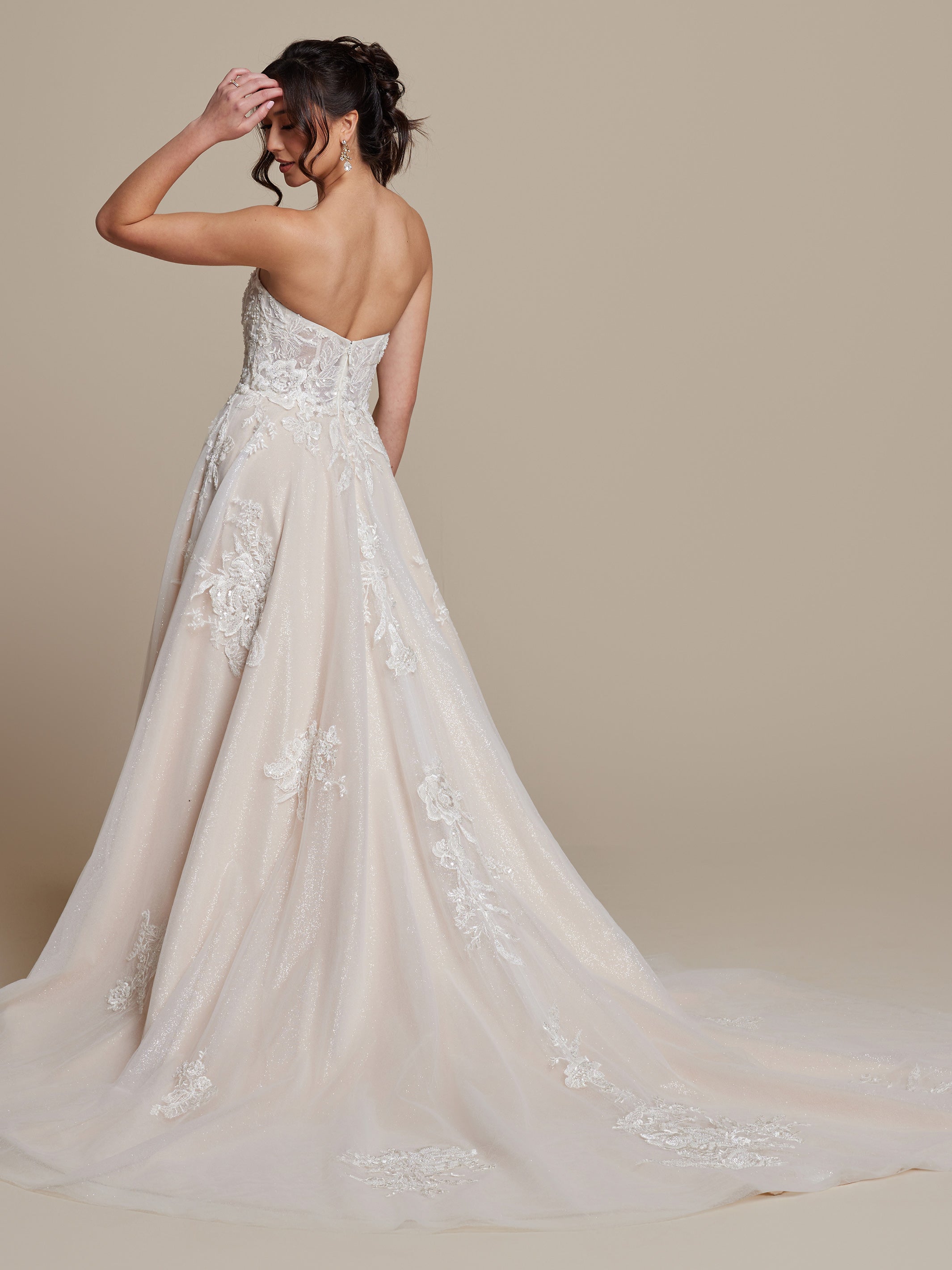 Simone Wedding Dress - Try at Home Before You Buy | Perfect for Bridal Showers, Elopements & Beach Weddings