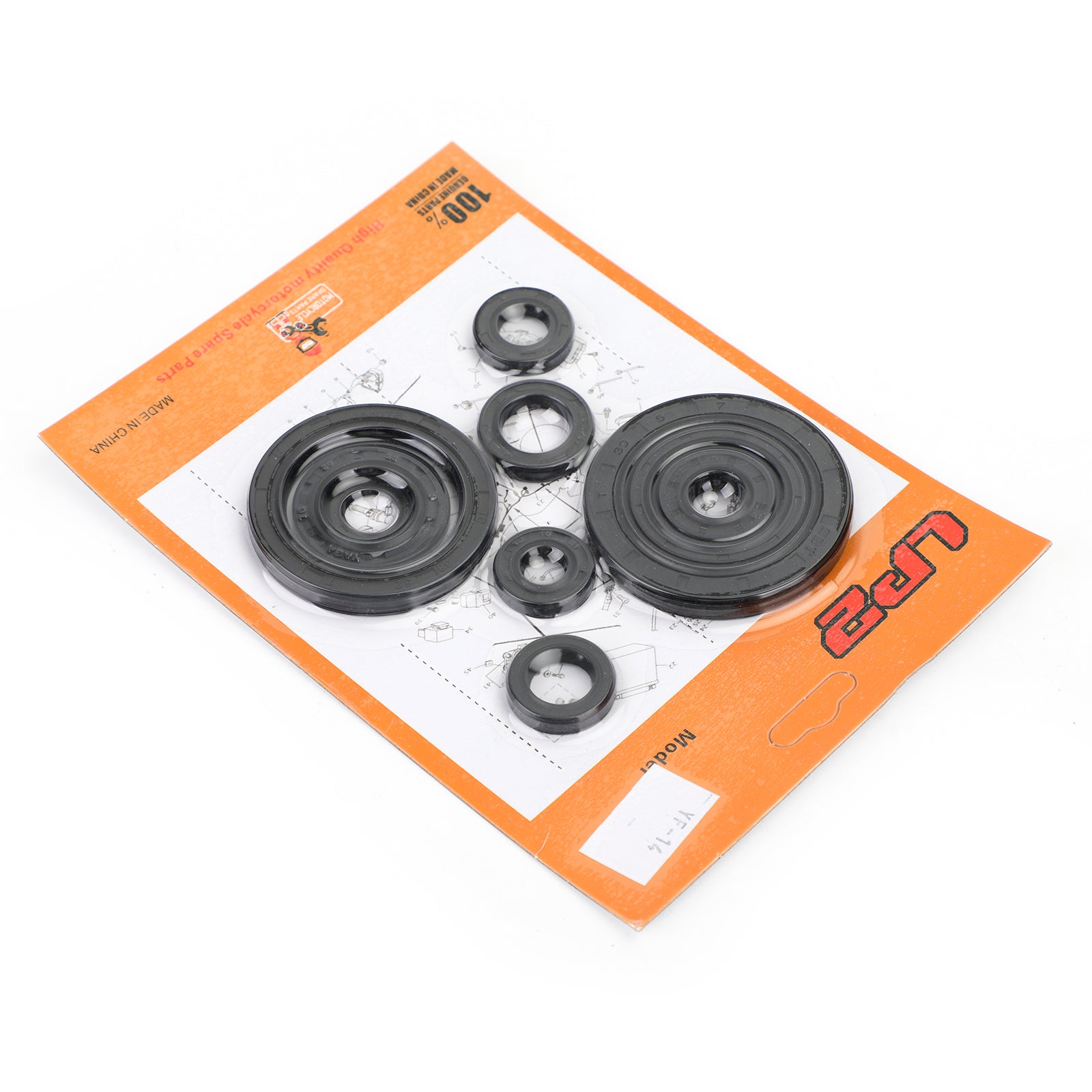10-Piece Engine Oil Seal Kit Set Compatible with Honda CRF250R (2004-2009) & CRF250X (2004-2017) - Replacement Seals for Motorcycle Engine Maintenance & Repair