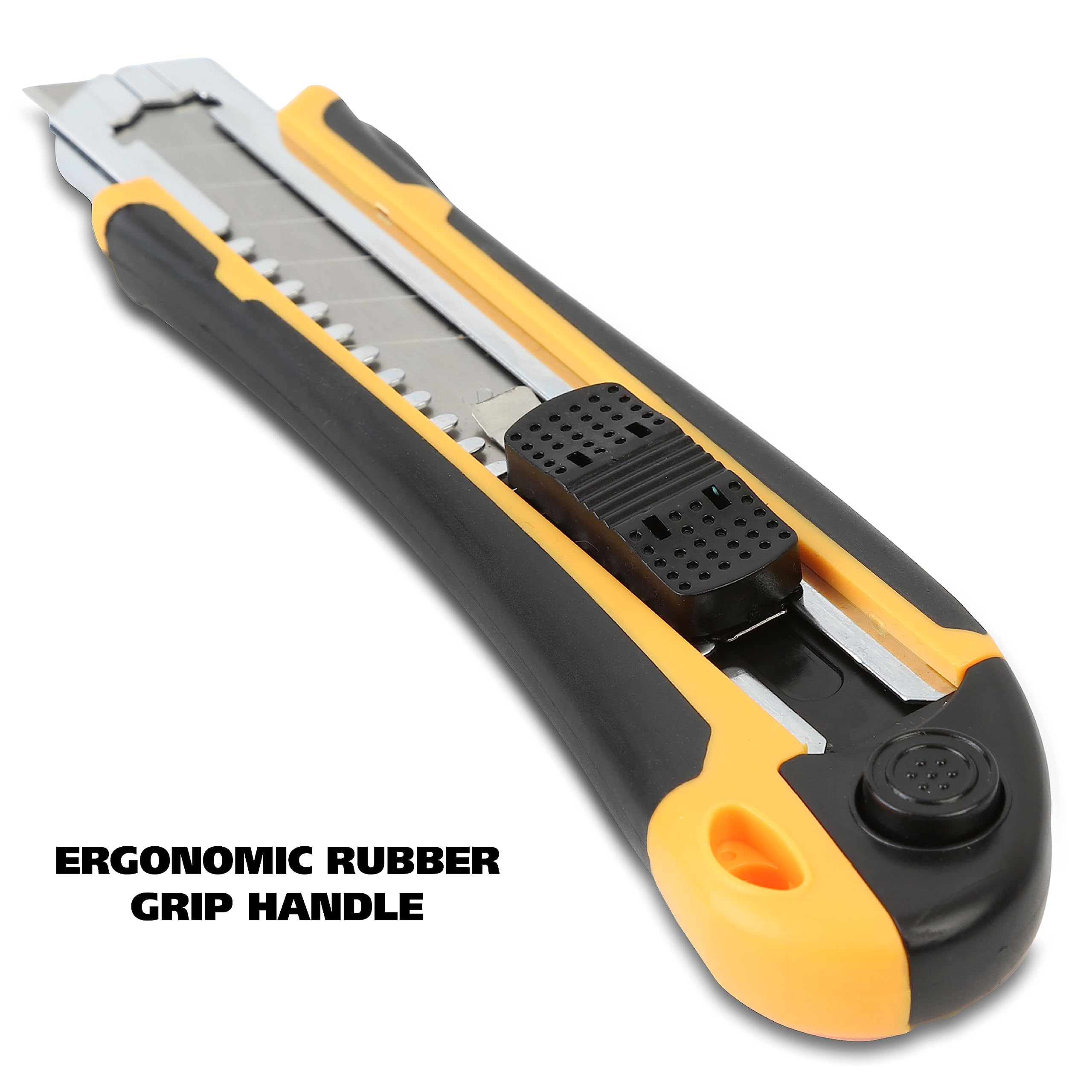 GreatNeck 80026 Speed Feed Breakaway Knife - High-Quality Utility Knife for Construction, Roofing & DIY Projects | Sharp & Durable for Cutting Carpet, Drywall & More