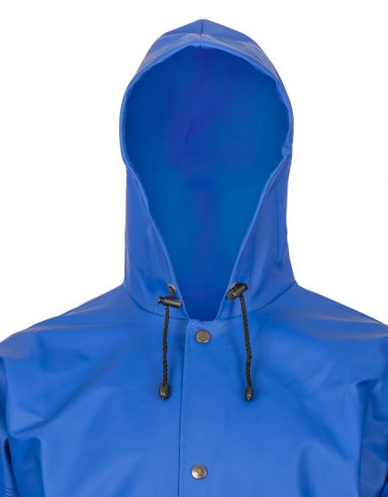 Pros Premium Waterproof Rain Suit for Men & Women - Lightweight Outdoor Rain Gear, Blue (1/ea) - Perfect for Hiking, Camping & Fishing in Heavy Rain