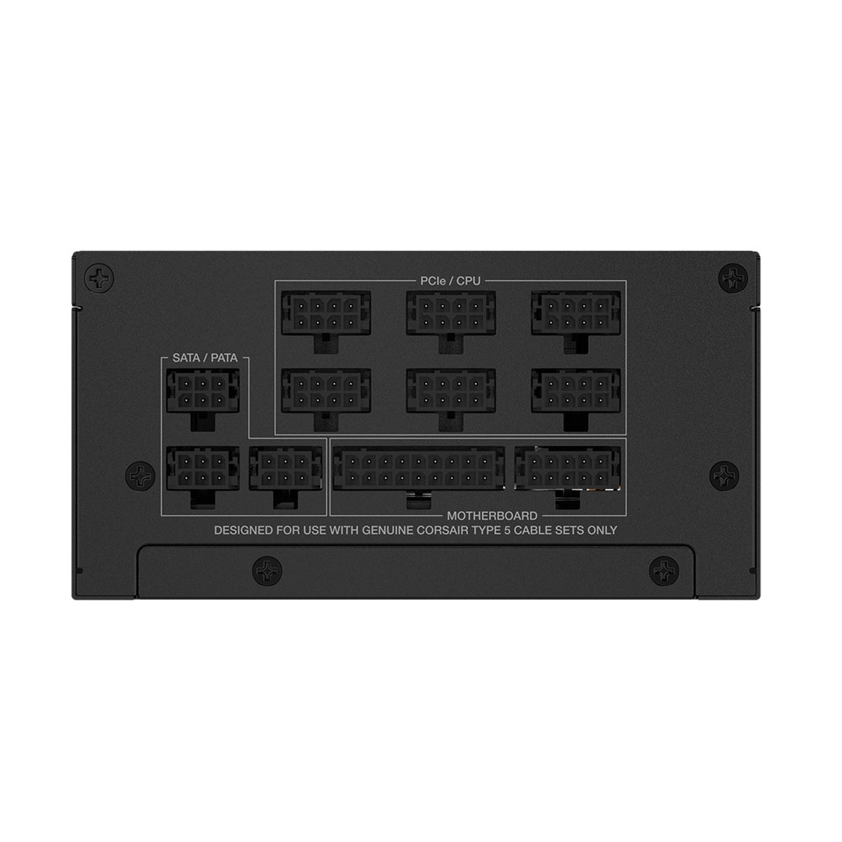 Corsair SF750 750W 80 Plus Platinum Certified Fully Modular SFX Power Supply (2024 Version) - Compact High-Performance PSU for SFF PCs, Gaming Rigs & Home Theater Systems