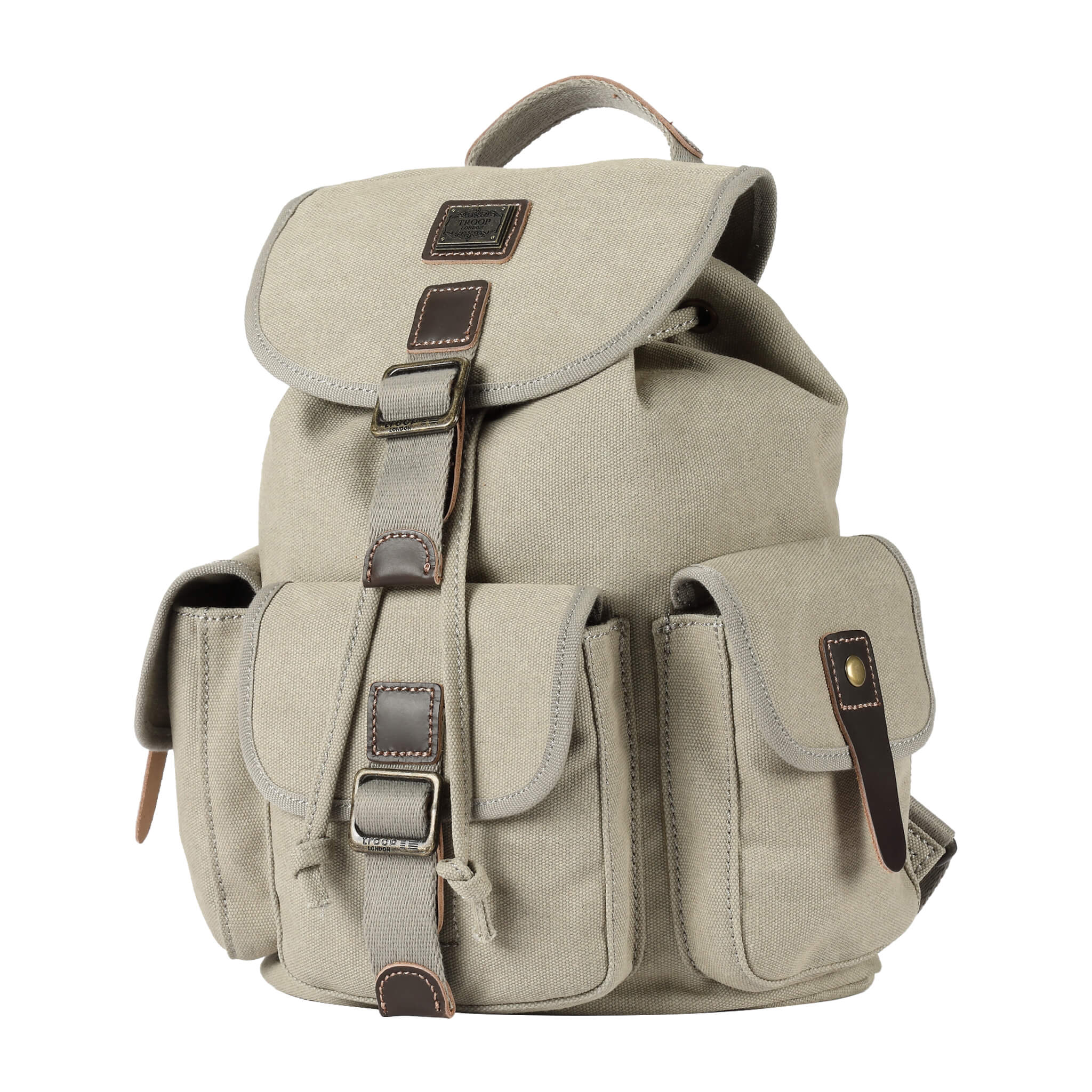 TRP0269 Troop London Classic Small Drawstring Backpack - Lightweight & Durable for School, Travel & Gym | Water-Resistant Daypack for Men & Women