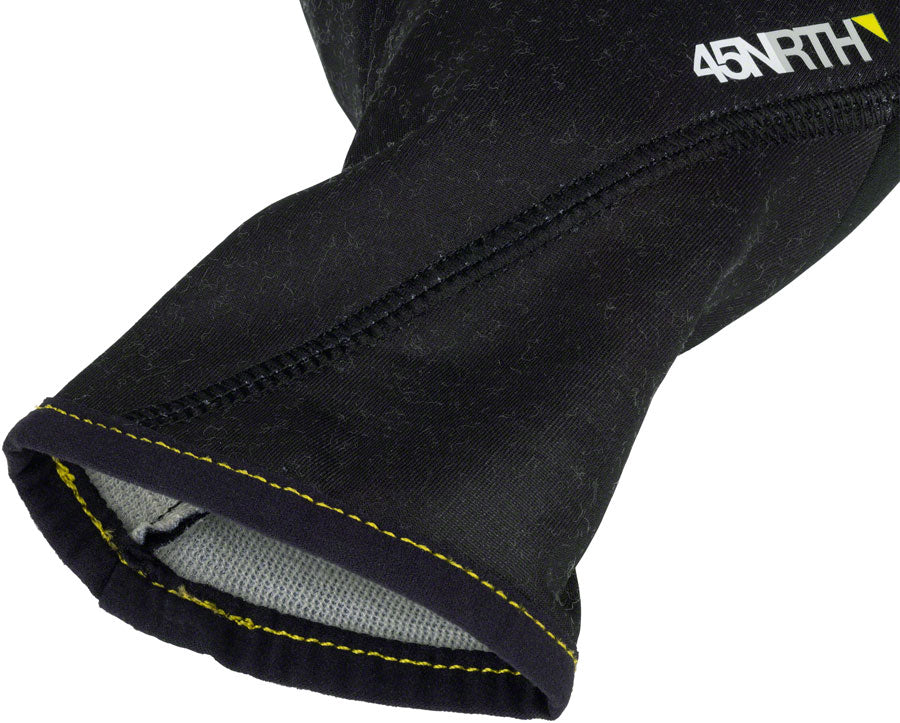 45NRTH 2023 Risor Liner Gloves - Black Full Finger Winter Gloves for Men & Women, Medium Size - Perfect for Cycling, Skiing & Outdoor Activities in Cold Weather