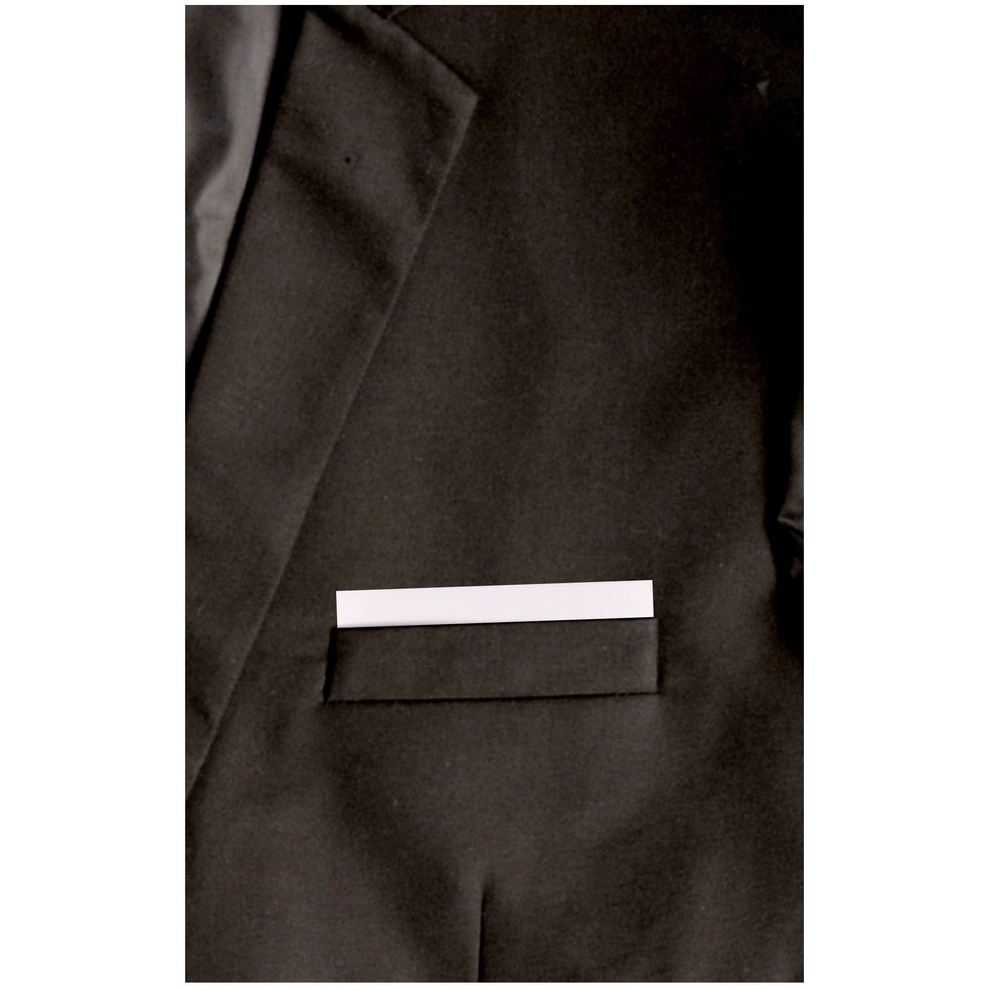 Premium 10-Pack Men's White Cotton Extra Thick Pocket Squares - Pre-Folded & Carded for Formal Events, Weddings & Business Attire