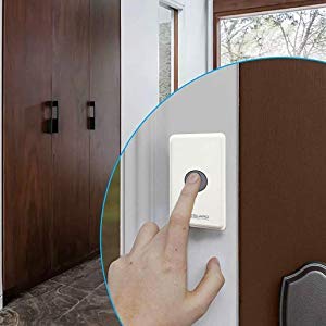 ERA-UTX 4000' Wireless Push Button & Magnetic Door Chime Contact Transmitter - Compatible with All Safeguard Supply ERA Wireless Doorbell Receivers & Kits | Ideal for Home Security, Business Entrances, and Smart Doorbell Systems