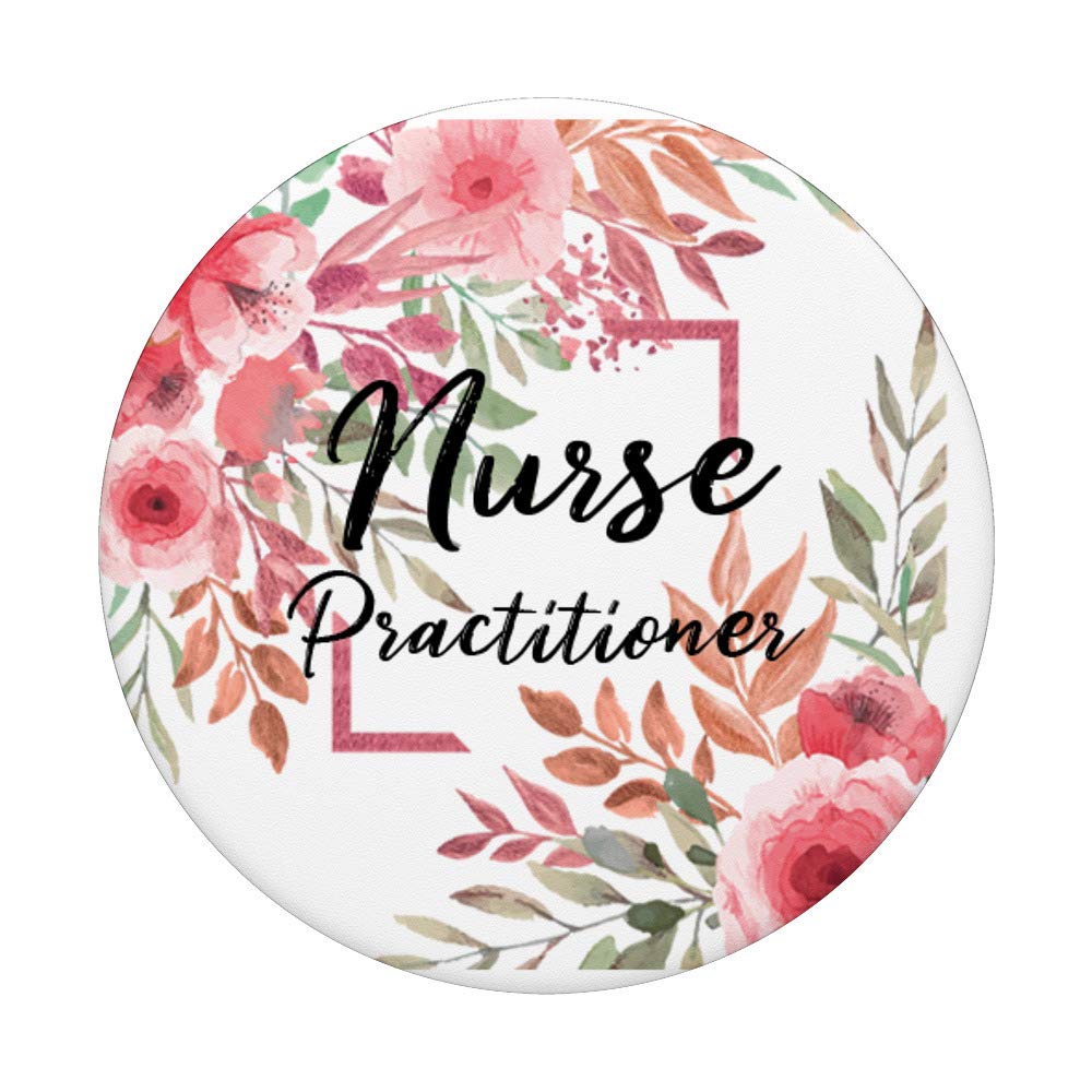 Swappable Nursing PopSockets PopGrip for Phones & Tablets - Perfect for Healthcare Workers, Students & Busy Moms On-The-Go