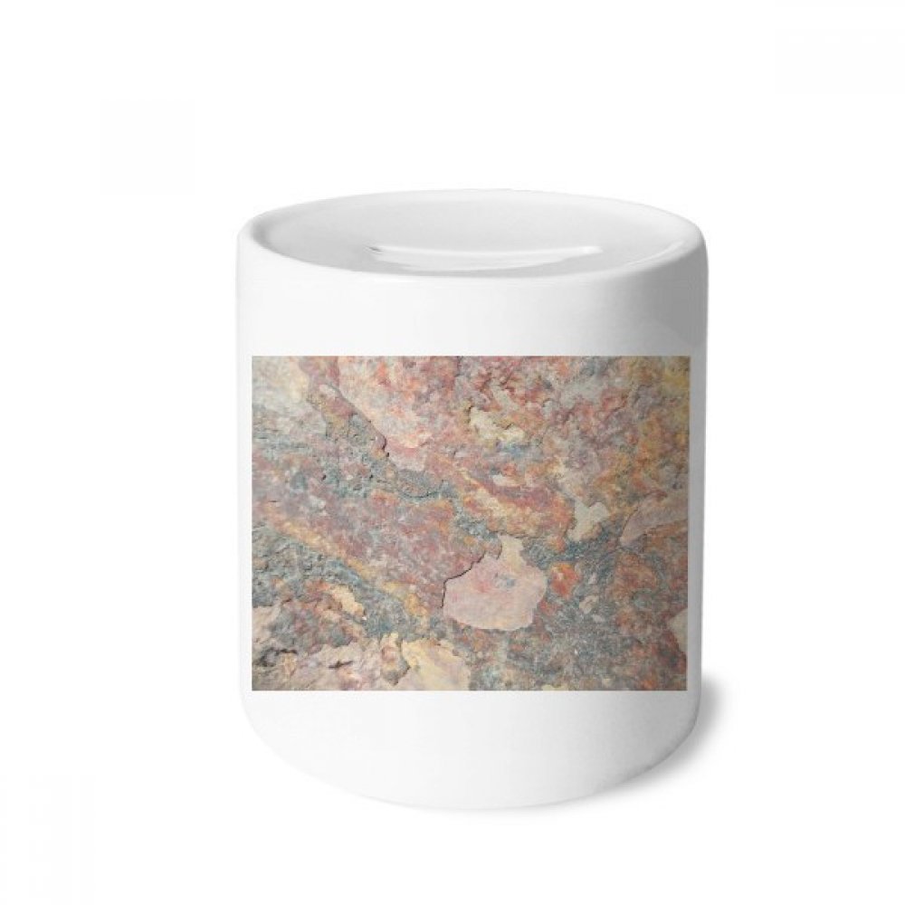 DIYthinker Rusty Iron Texture Ceramic Piggy Bank - Handmade Coin Box for Savings, Perfect Gift for Kids & Adults - Ideal for Home Decor, Office Desk, and Birthday Presents
