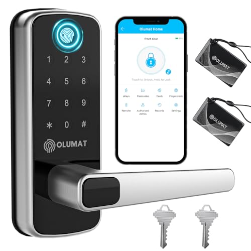 Silver Smart Lock