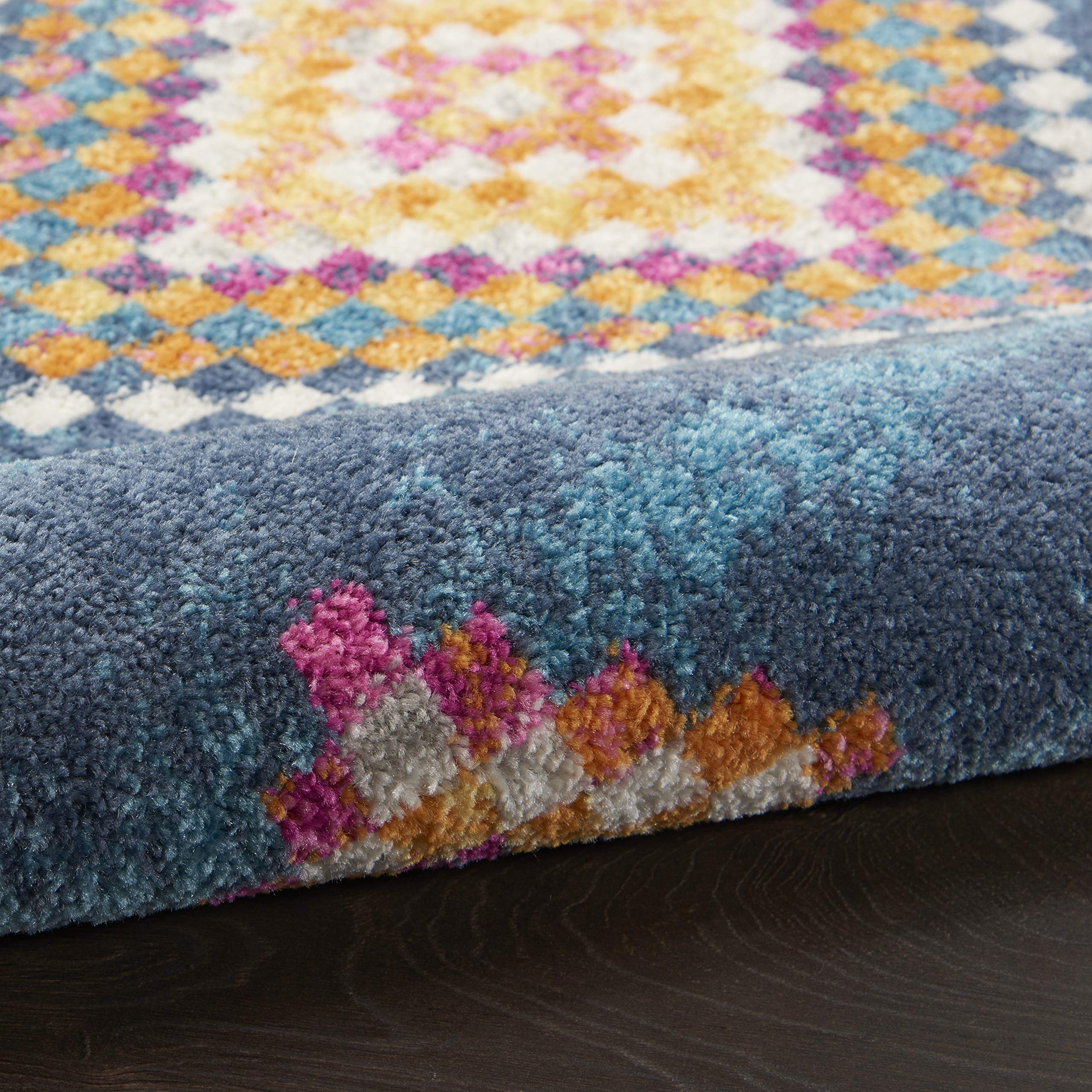 Nourison Passion Bohemian Navy 3'9