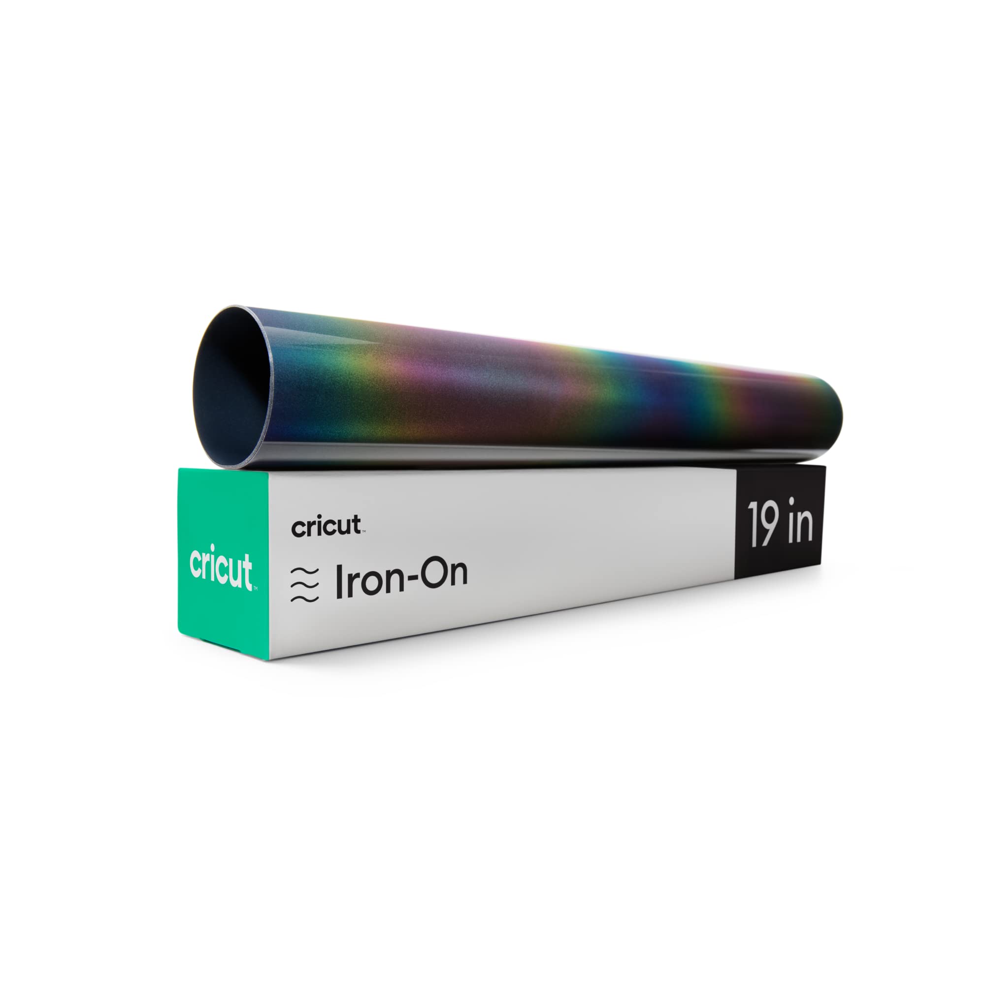 Cricut® Reflective Iron-On Vinyl - Rainbow HTV for DIY T-Shirts, Bags & Crafts | Heat Transfer Vinyl for Custom Apparel & Sports Gear | Perfect for Night Visibility & Personalized Gifts