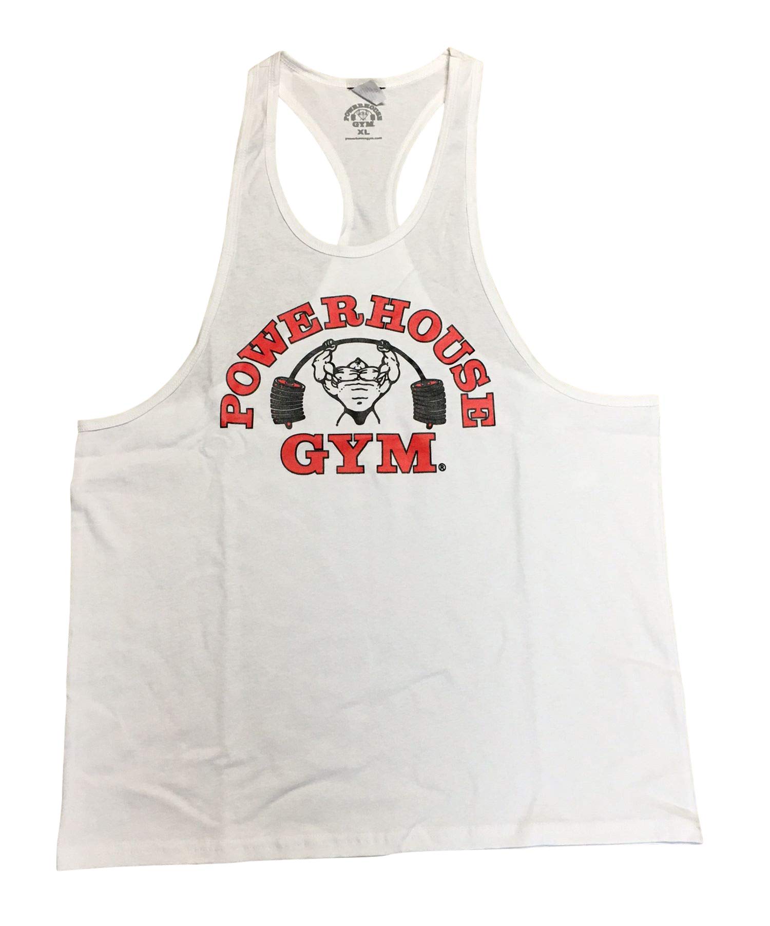 Y-Back Tank Top for Women - White - L | Seamless Workout Shirt, Yoga & Gym Essential, Breathable Summer Fashion Top