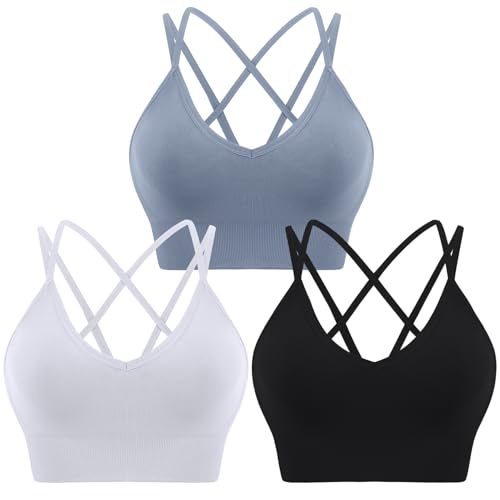 3 Pack-black+white+dark Blue