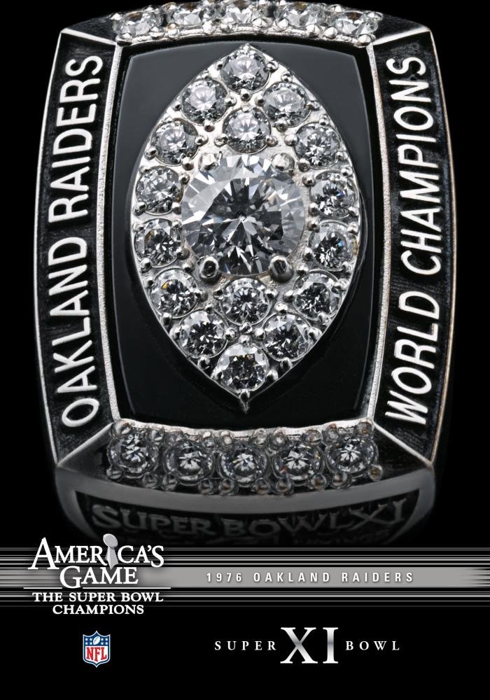 NFL America's Game: 1976 Oakland Raiders Super Bowl XI Champions - Vintage Football Collectible for Fans & Sports Memorabilia Enthusiasts | Perfect for Man Cave, Sports Bars & Game Room Decor