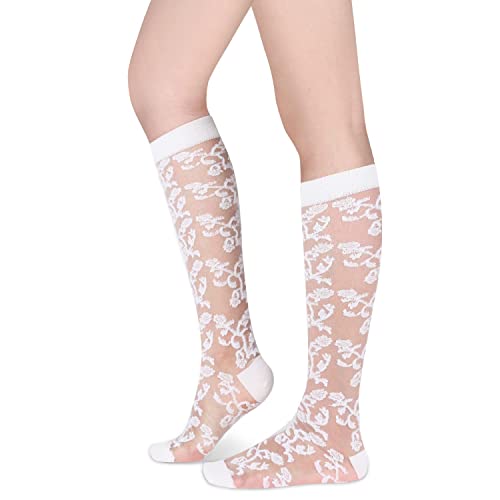 Floral Lace White