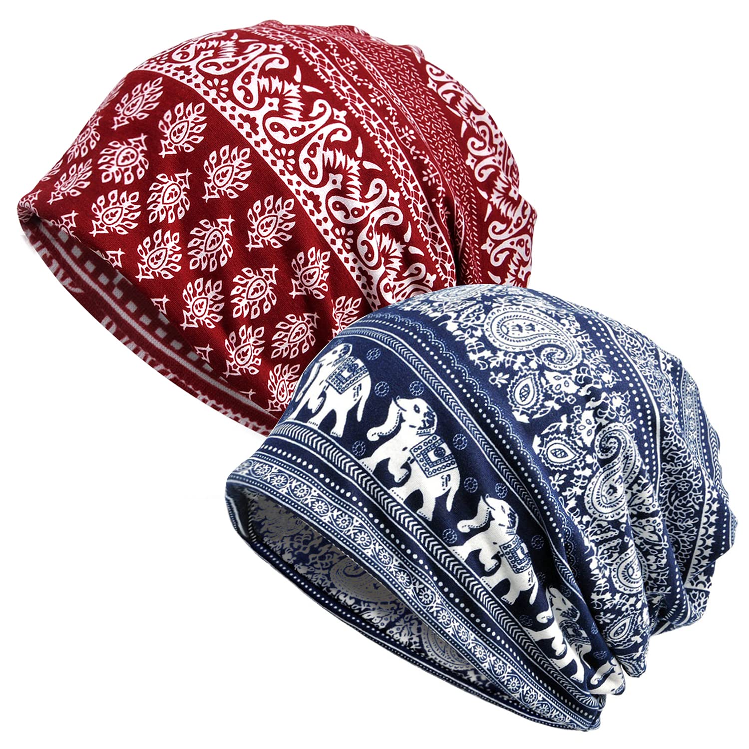 Women's Soft Stretchy Chemo Beanie Hat - Cozy Knit Slouchy Beanie for Cancer Patients, Winter & Everyday Wear - Perfect for Cold Weather, Hospital Visits and Comfortable Head Covering