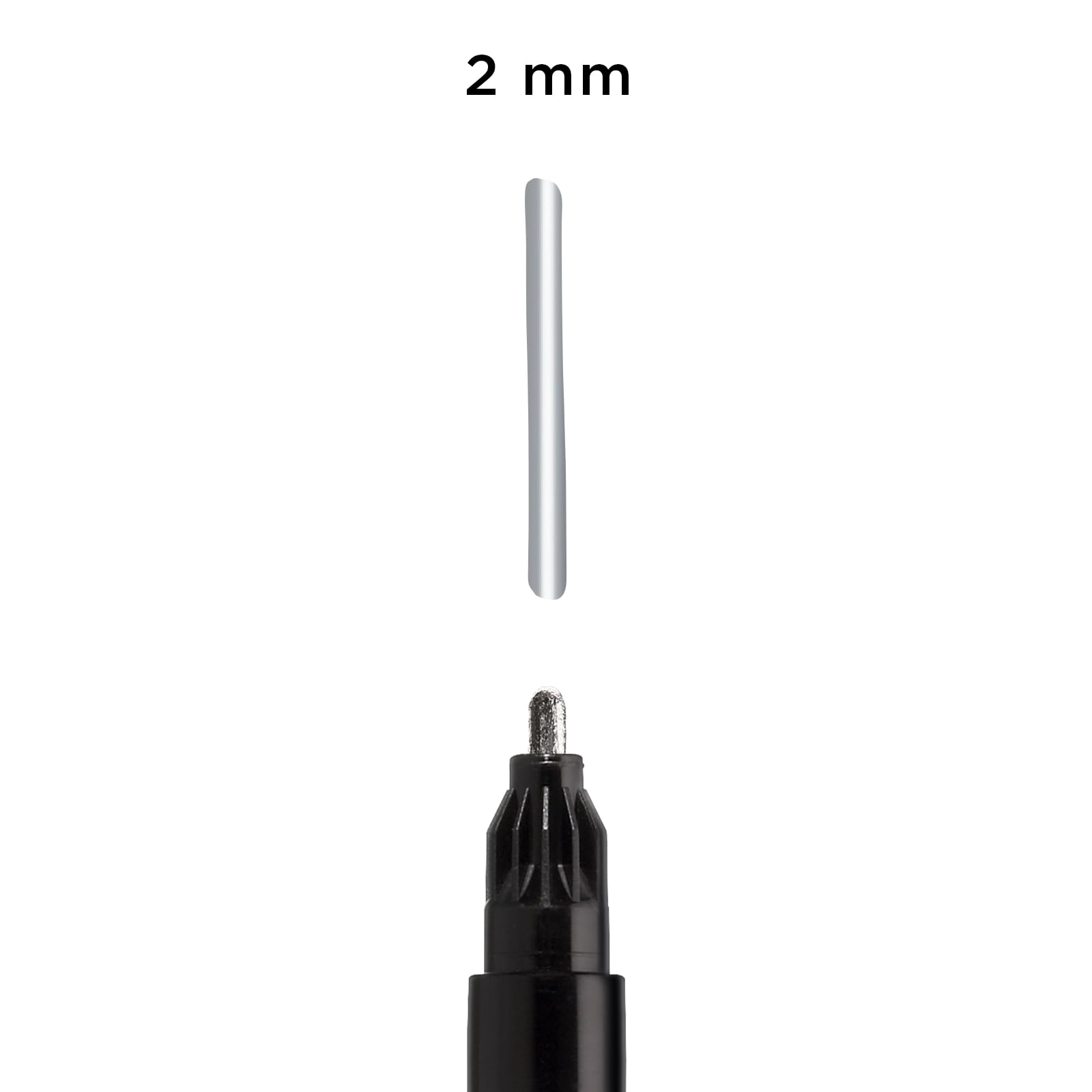 Molotow Liquid Chrome Marker Set - 3 Pack with 2mm Tip & Special Mirror Effect Ink for Metallic Shine | Ideal for DIY Crafts, Automotive Detailing, and Art Projects