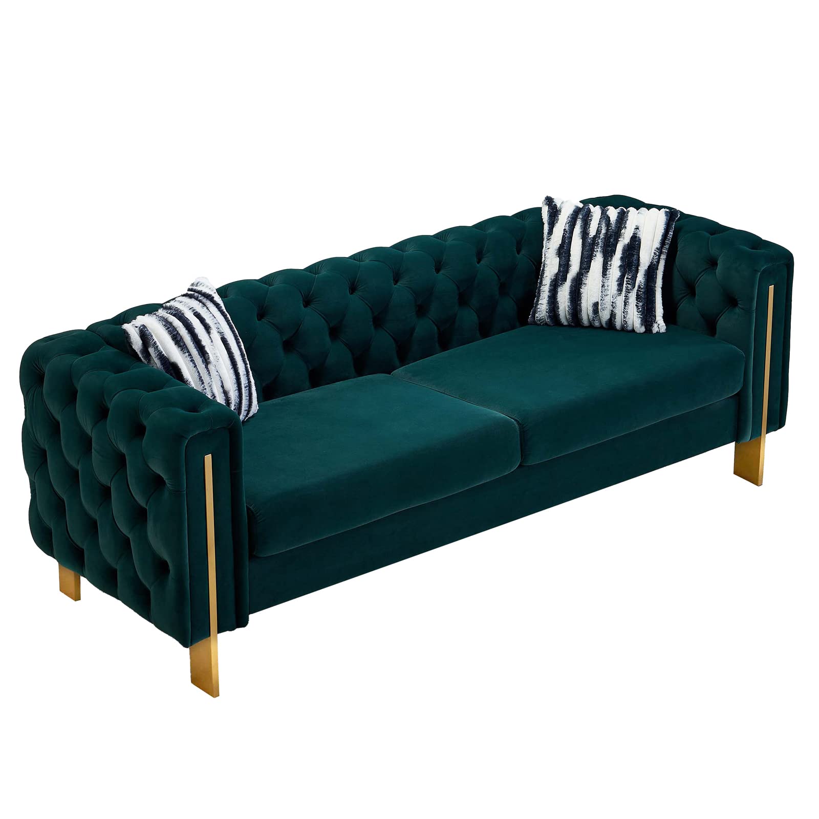 Modern Velvet Sofa 84