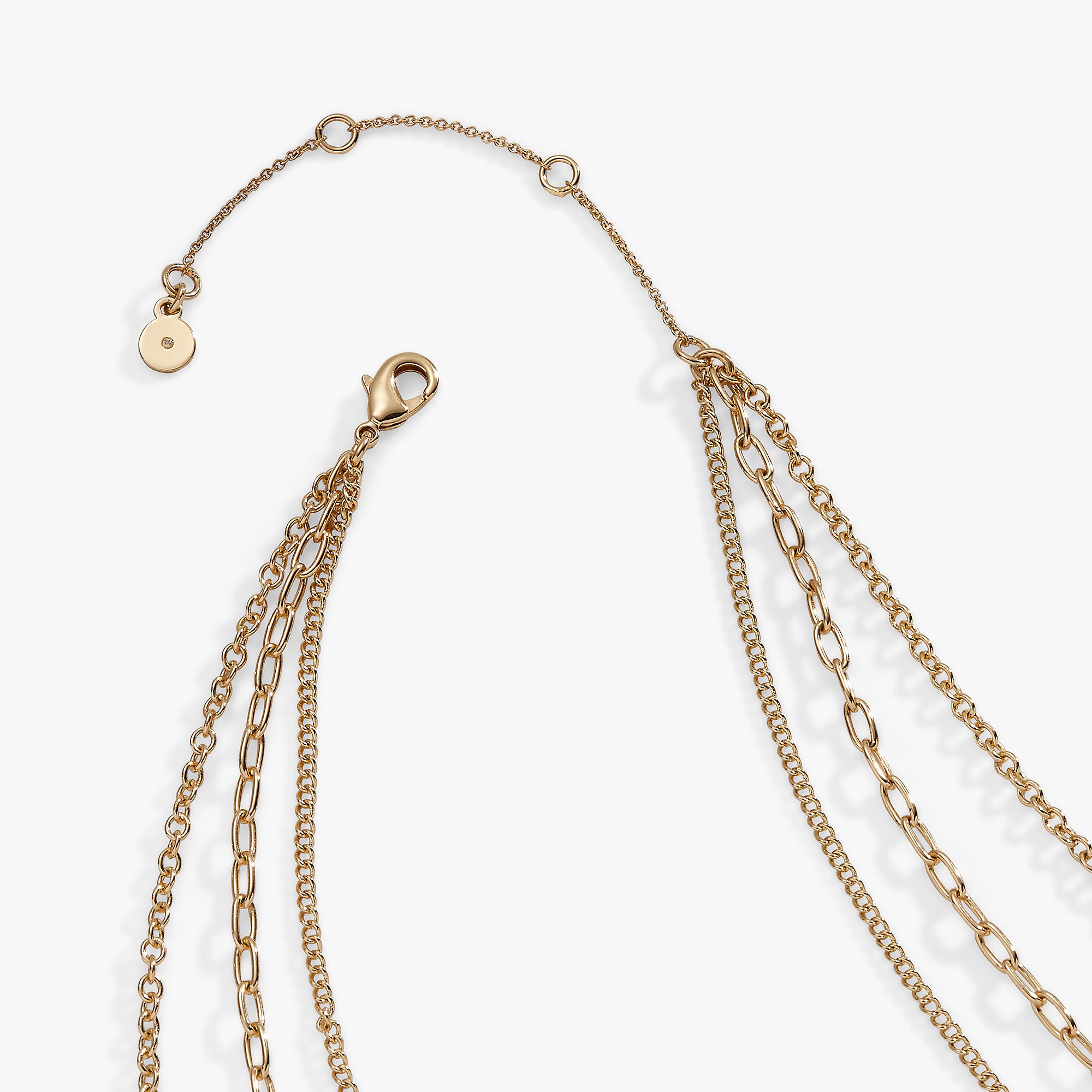Elegant Crystal & Chain Layered Necklace for Women - Dainty Layering Jewelry for Everyday Wear, Date Night & Special Occasions