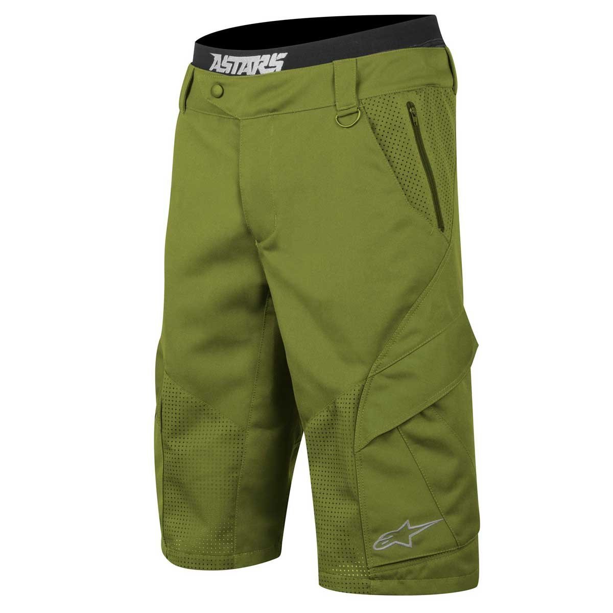 Alpinestars Men's Manual Freeride MTB Bike Shorts - Durable & Comfortable for Mountain Biking & Trail Riding