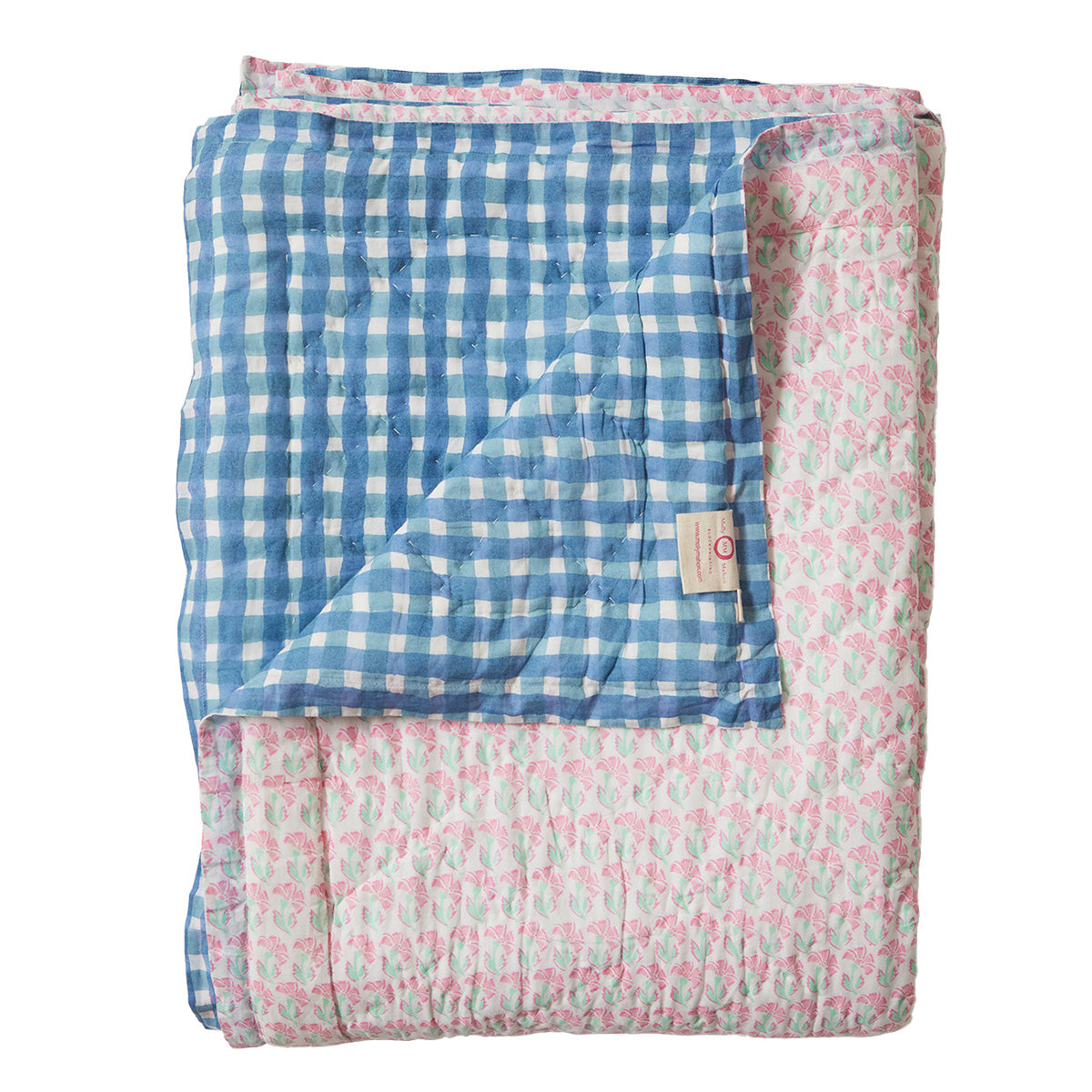 Quilt Posy - Soft and Cozy Floral Quilt for Bedroom Decor | Perfect for Home, Dorm, and Gift Giving