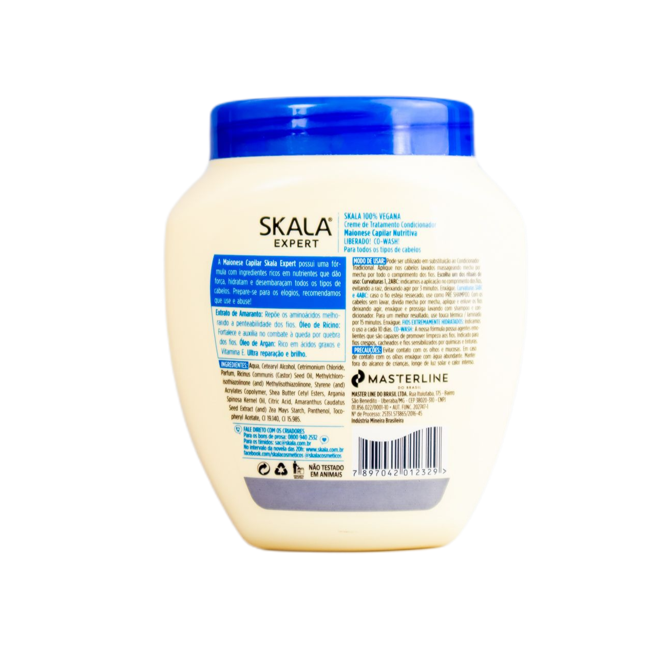 Skala Nutritive Hair Mayonnaise Treatment Cream - Deep Conditioning for Dry, Damaged & Curly Hair - Perfect for Salon & Home Use