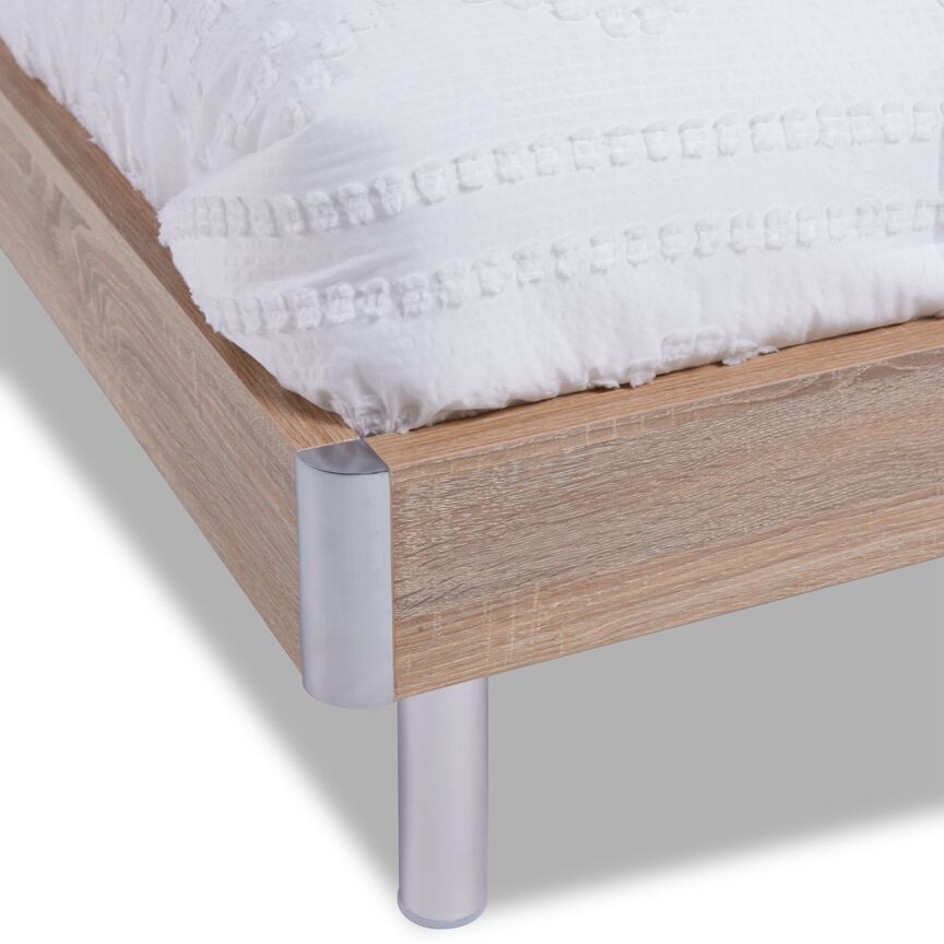 Bellmar 3-Piece King Bed Set in Driftwood Finish - Modern Bedroom Furniture for Master Suite or Guest Room