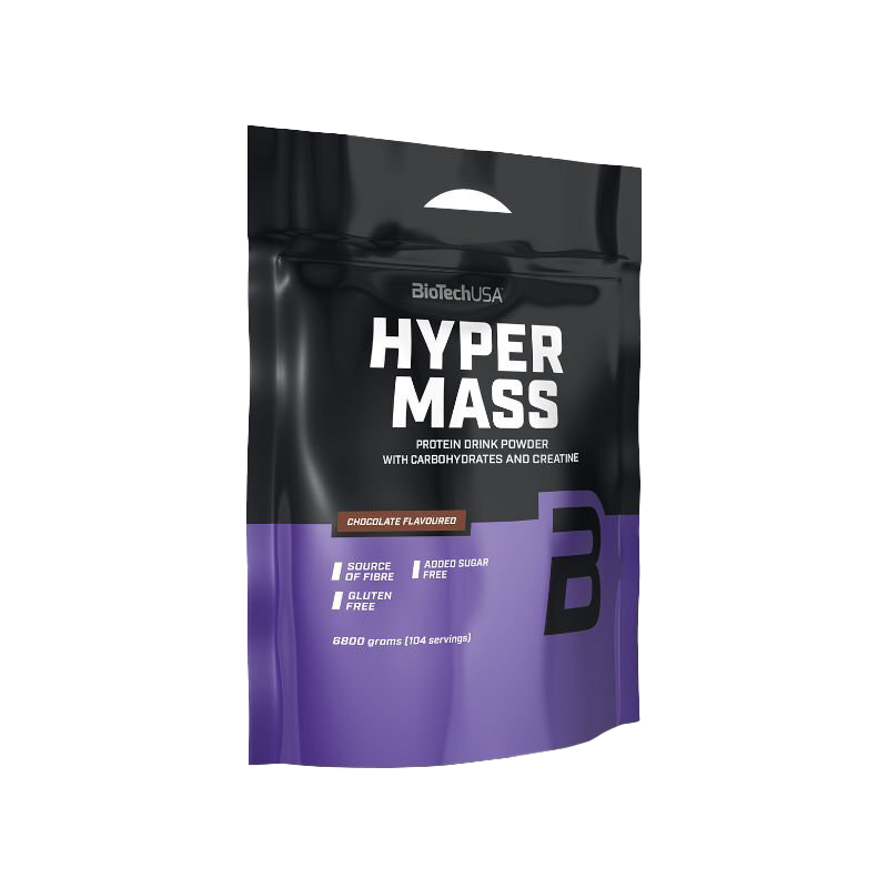 BioTechUSA Hyper Mass Gainer Protein Powder - Salted Caramel Flavor 15 lbs (6800g) for Muscle Growth & Weight Gain - Perfect for Post-Workout Recovery & Bodybuilding Nutrition