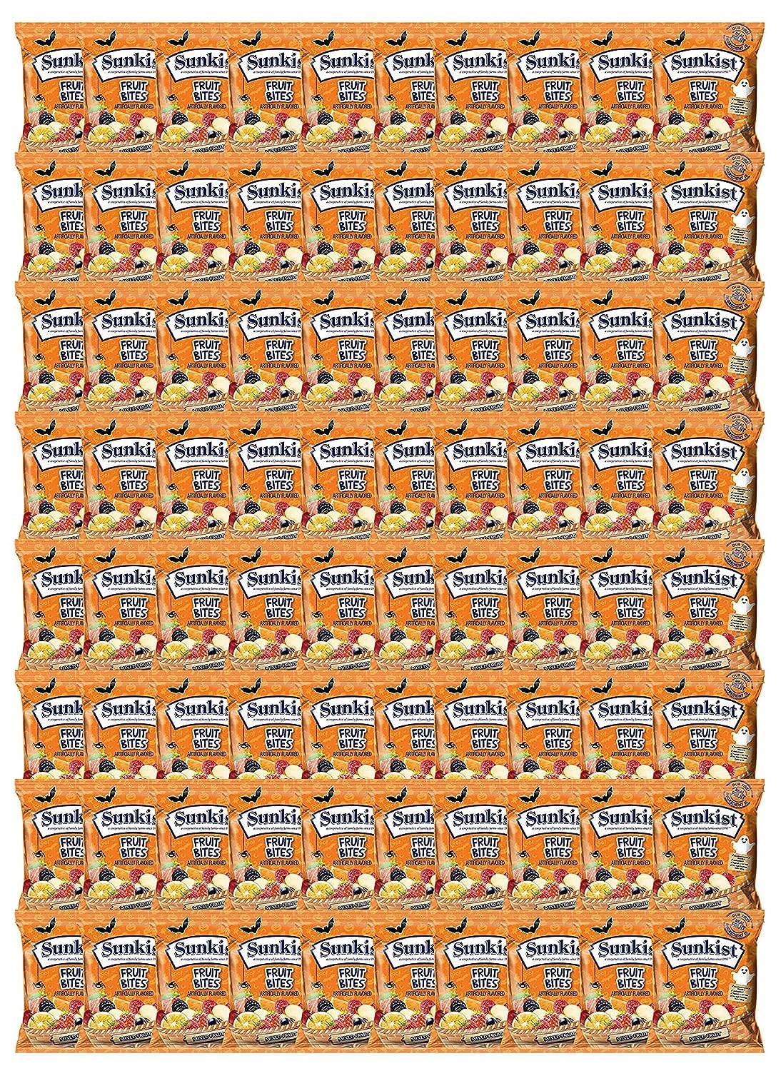 Halloween Fruit Snacks - Mixed Variety Bulk Pack (80 Count, 0.8 oz Single Serve Pouches) | Healthy Treats for Office, School, Parties & Gifts | Perfect for Halloween Baskets, Classroom Rewards & Care Packages